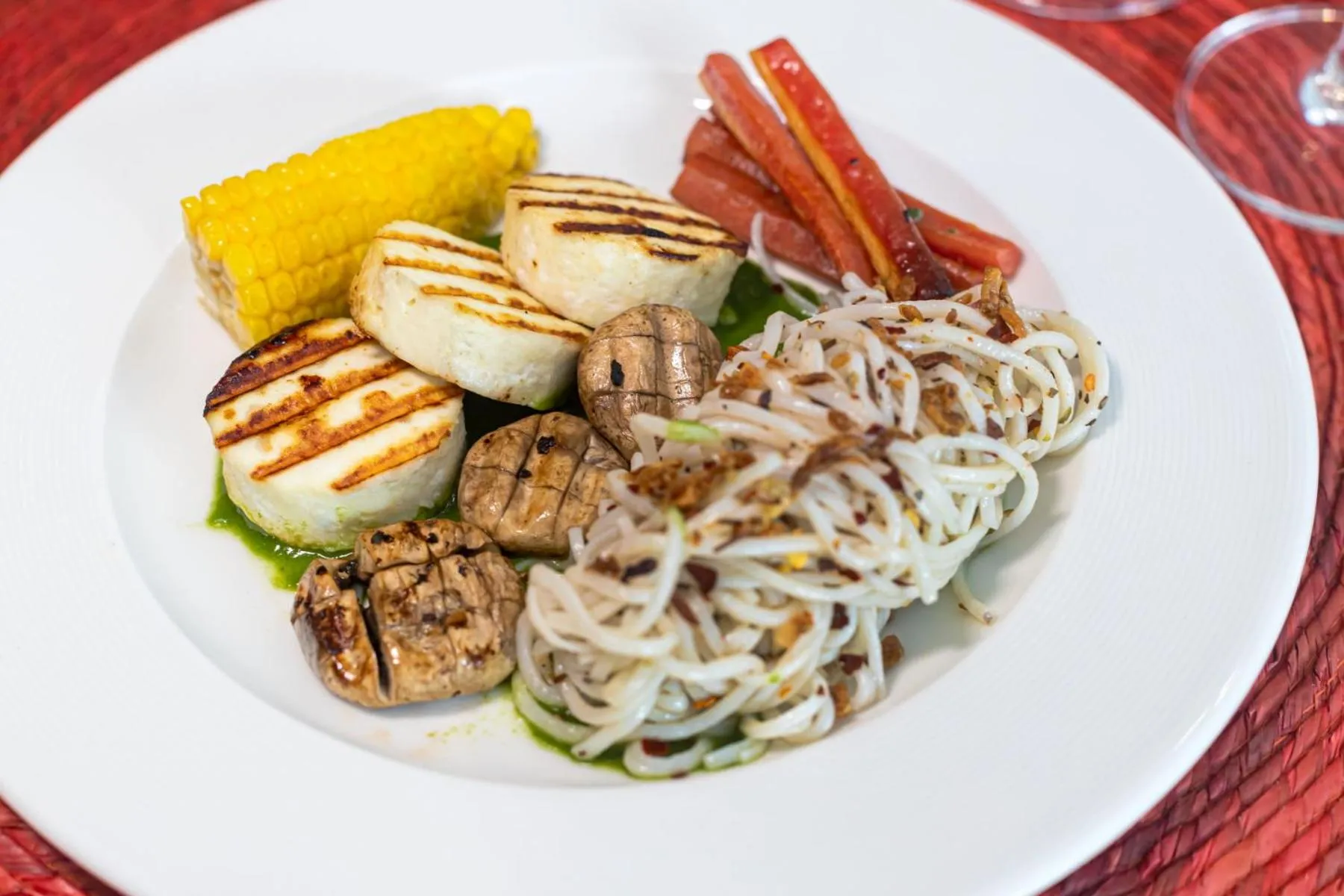 Food in SaffronStays Estella, Alibaug