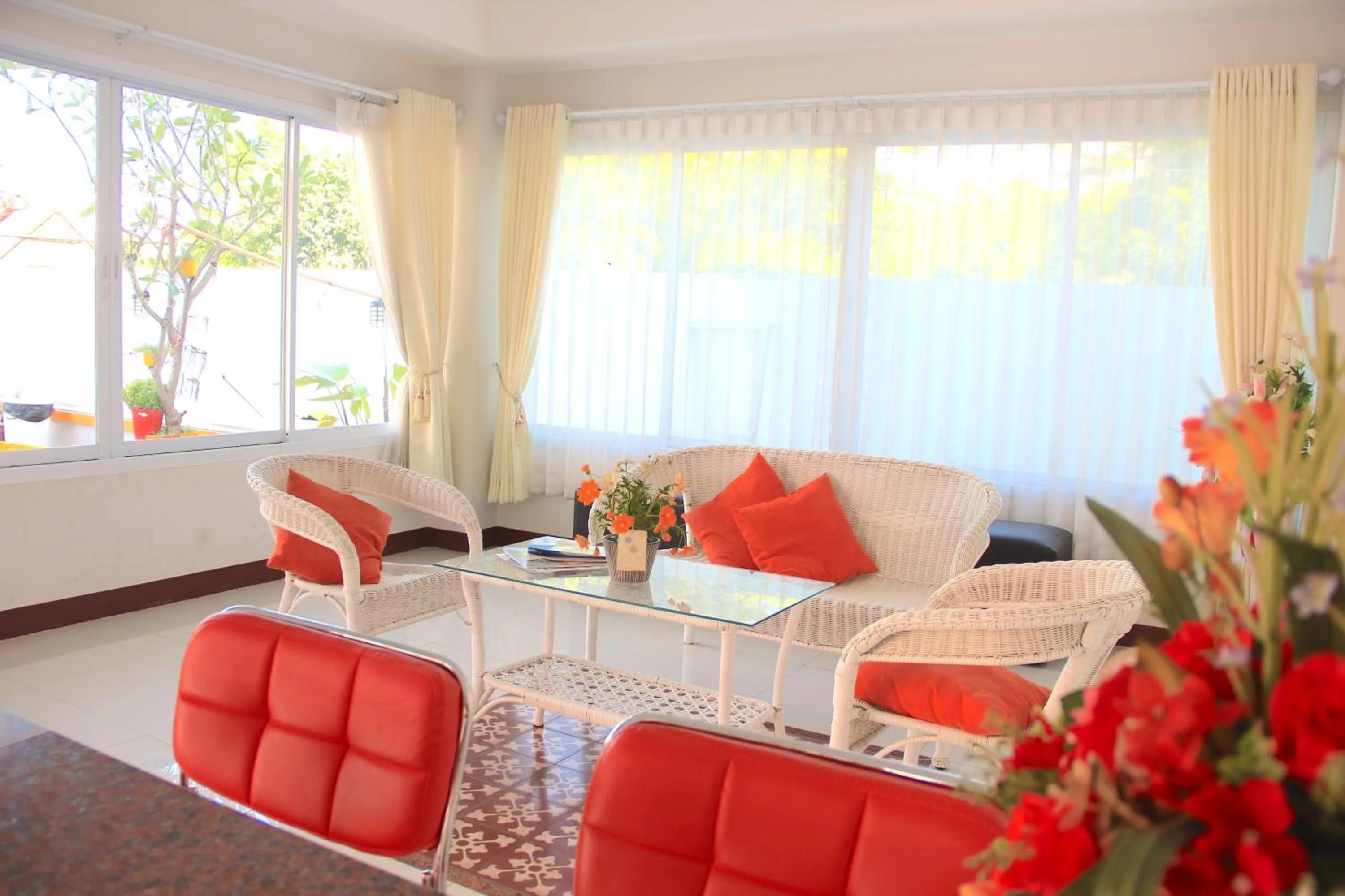 Lobby or reception in The Cottage Lampang