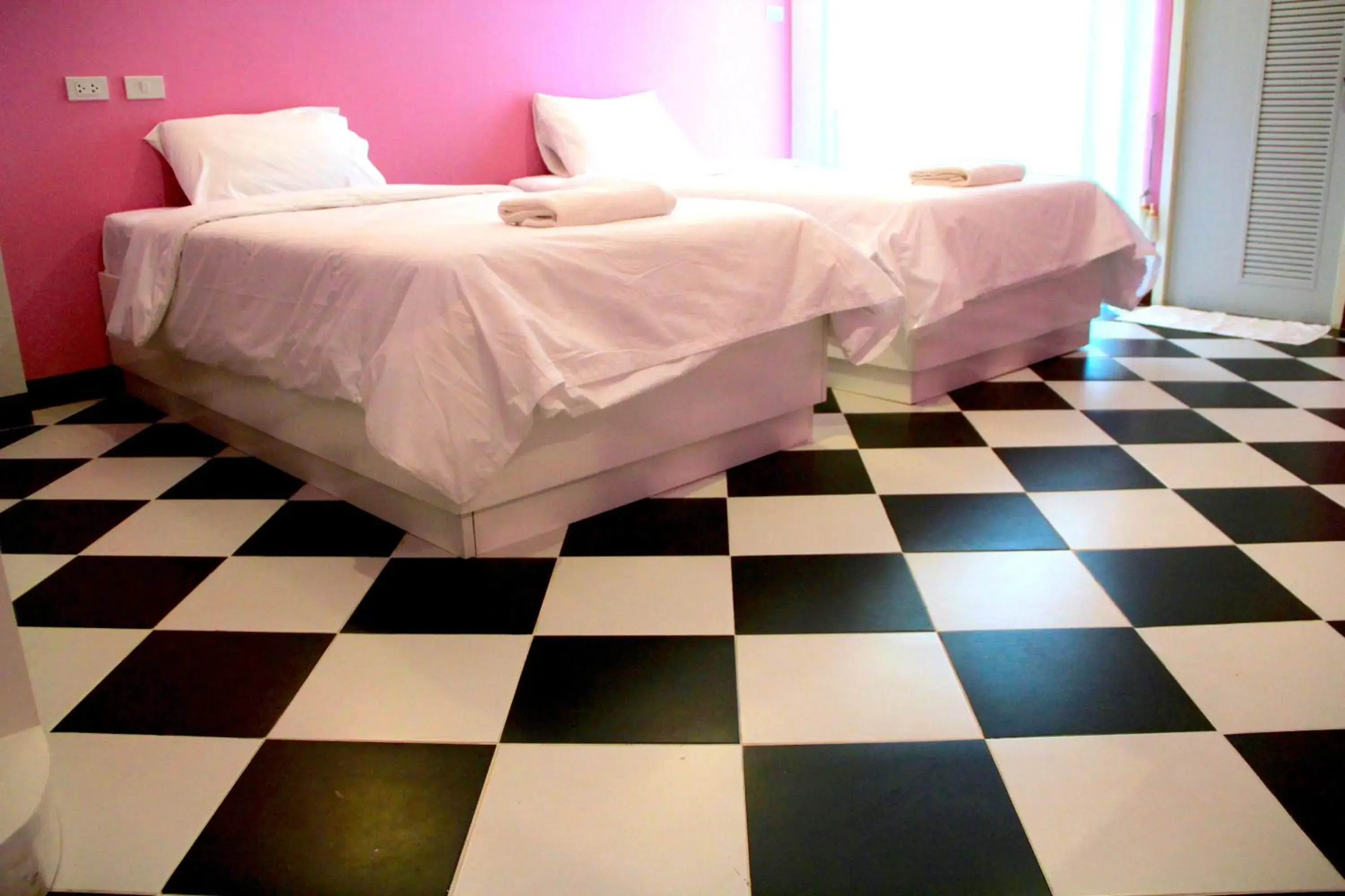 Deluxe Twin Room in The Cottage Lampang Deluxe Twin Room in The Cottage Lampang