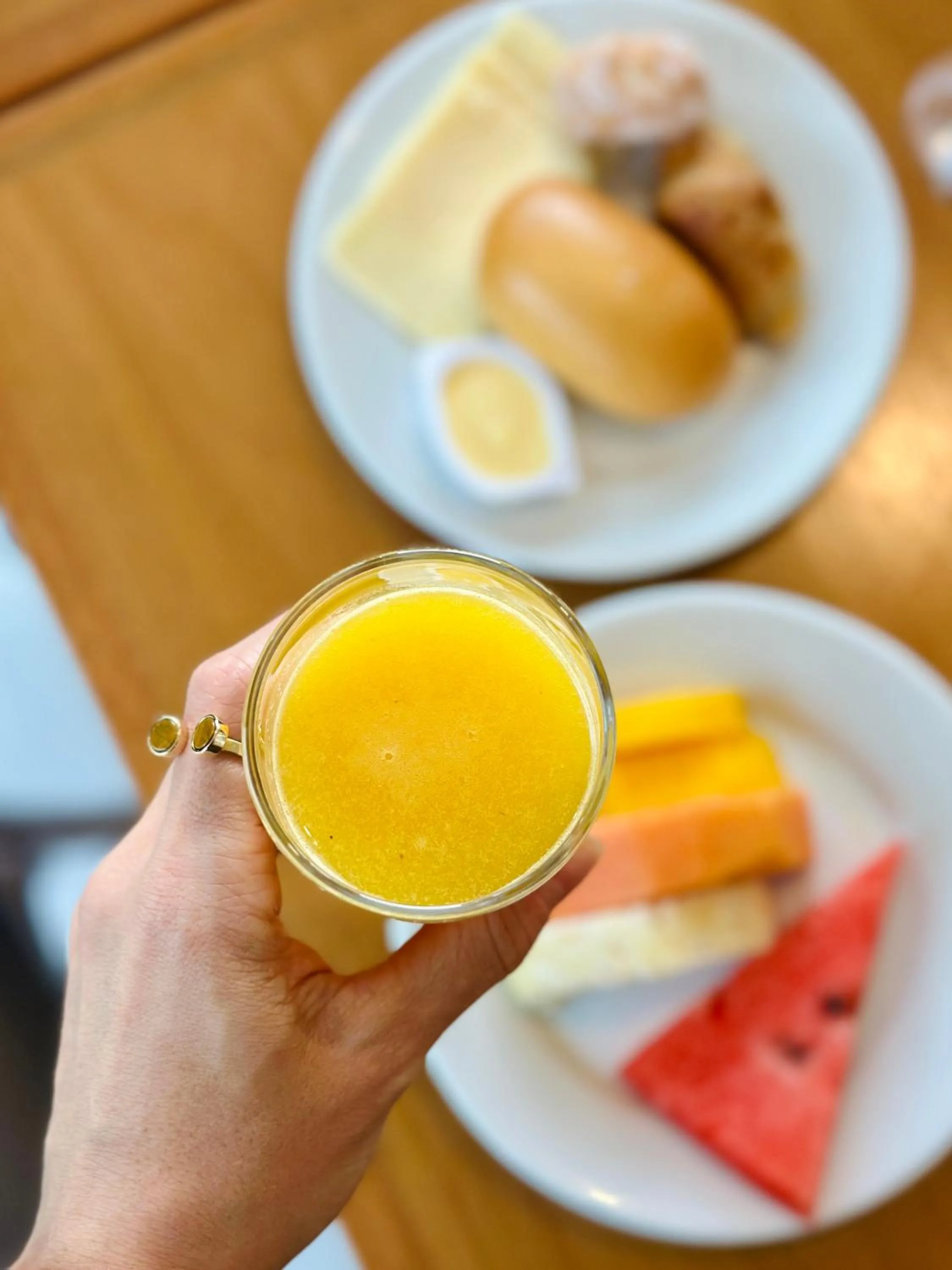 Breakfast in Pousada Ilha Faceira