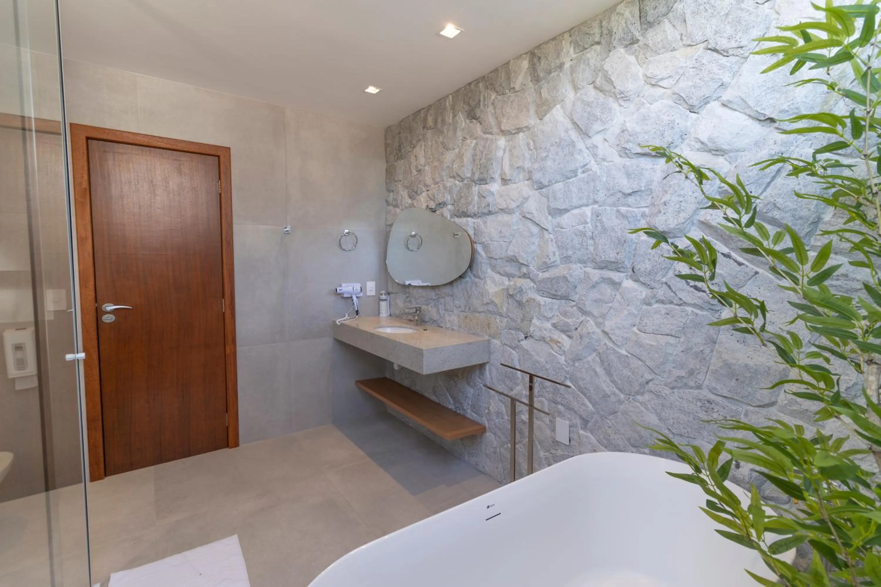 Bathroom in Pousada Ilha Faceira