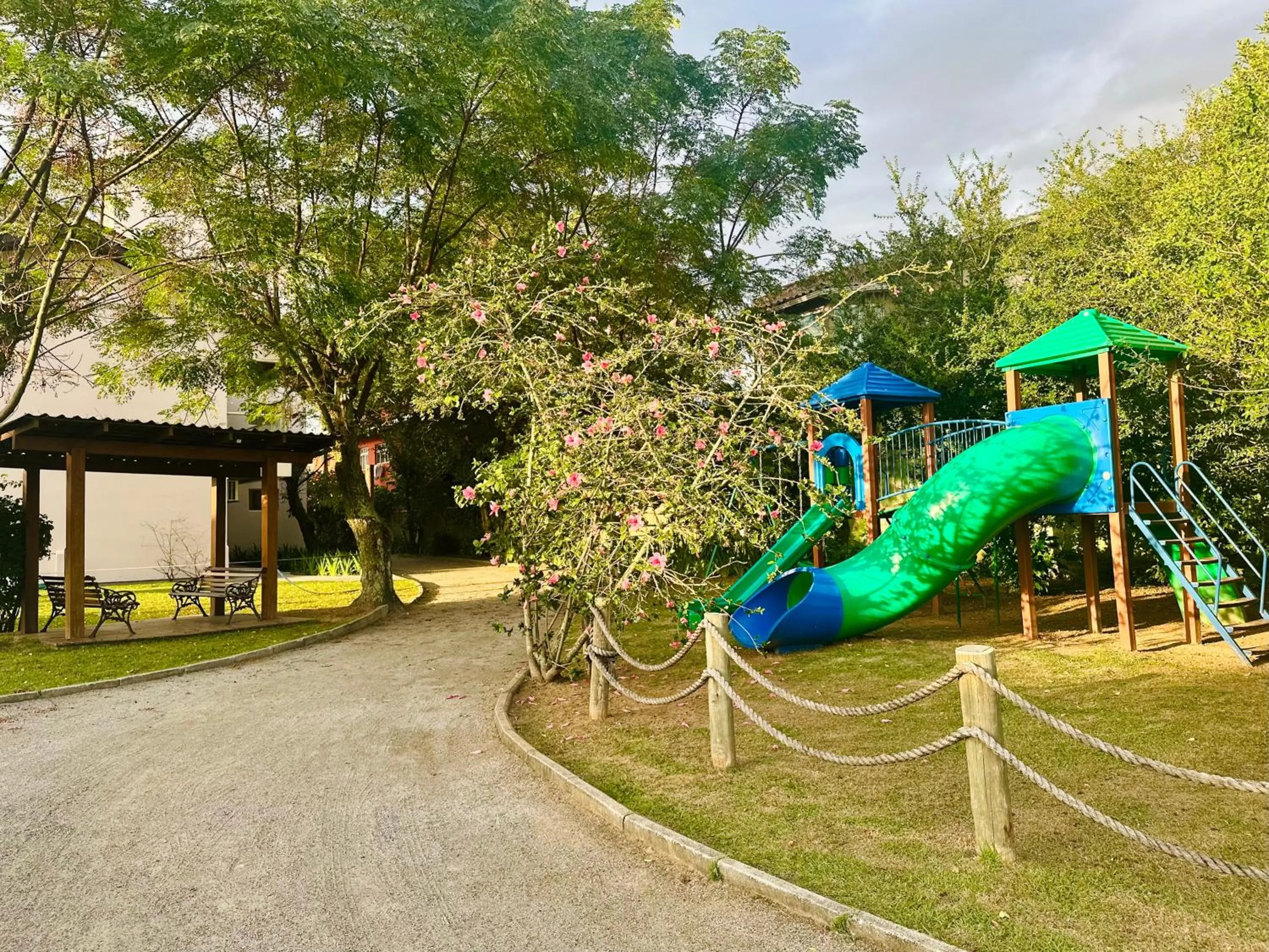 Children play ground in Pousada Ilha Faceira