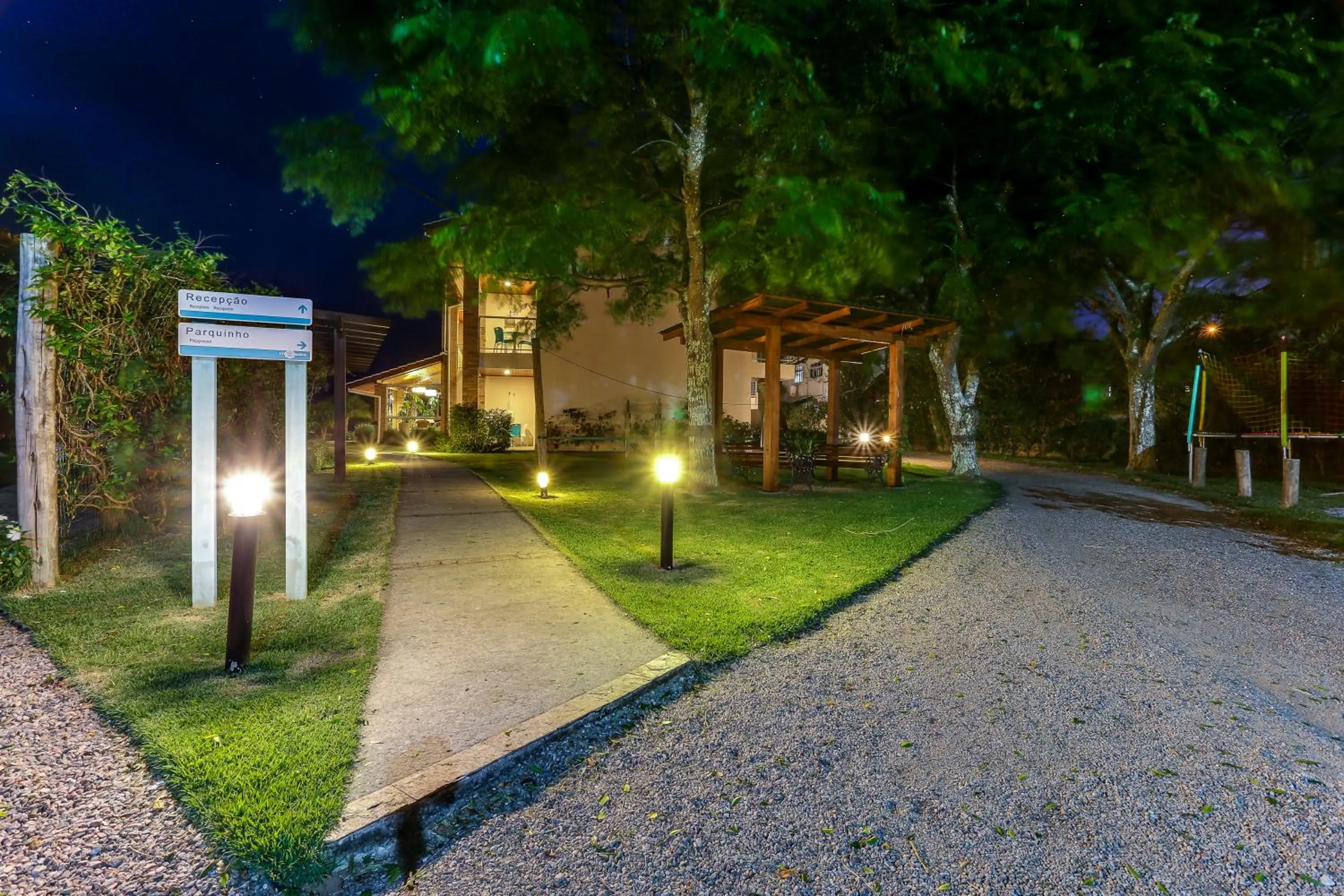 Garden in Pousada Ilha Faceira