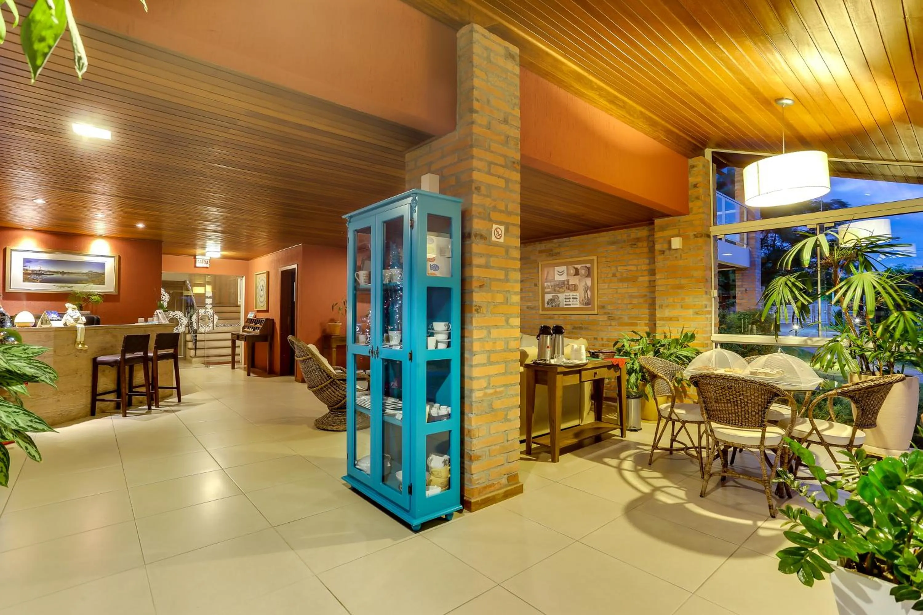 Lobby or reception in Pousada Ilha Faceira