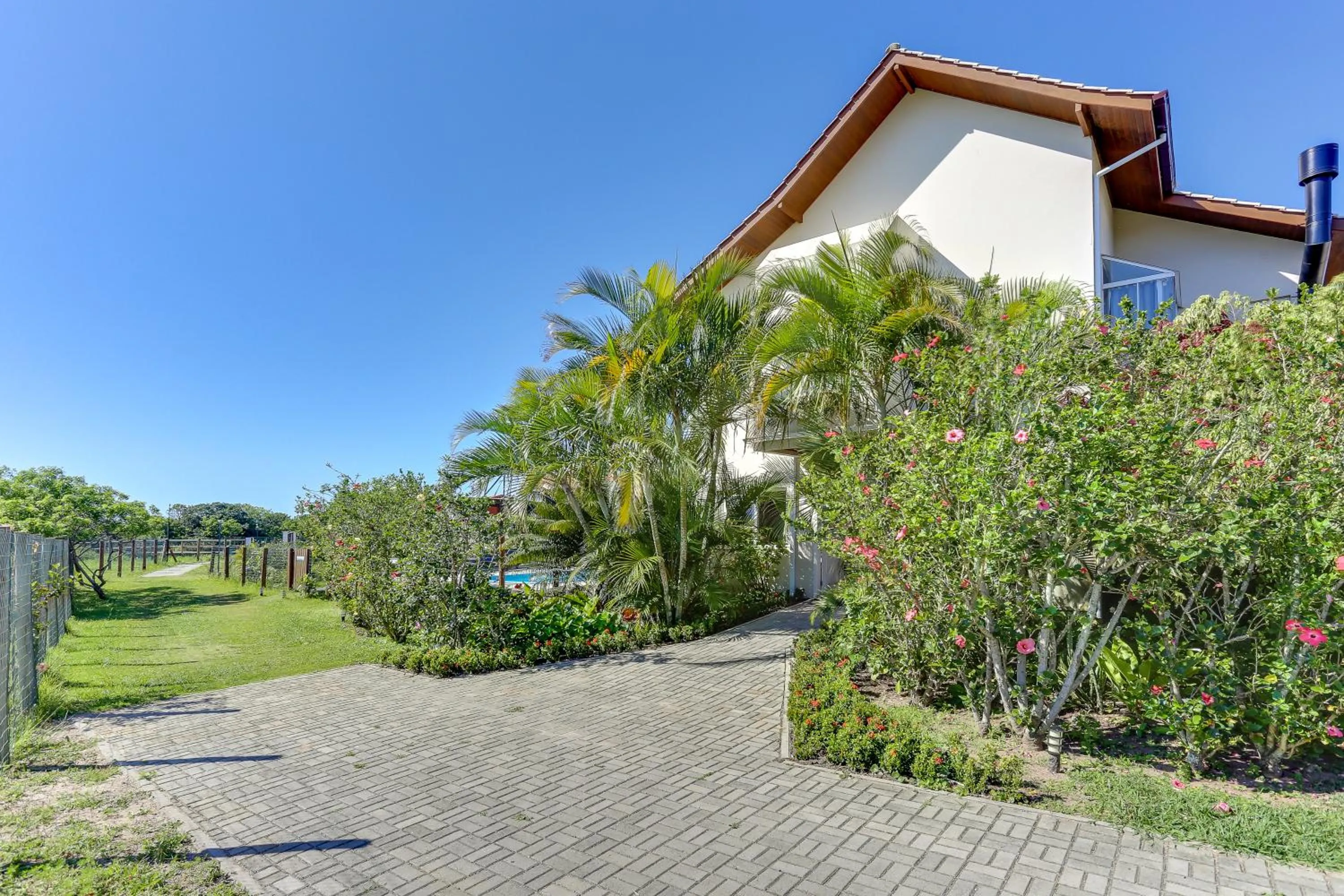 Garden in Pousada Ilha Faceira