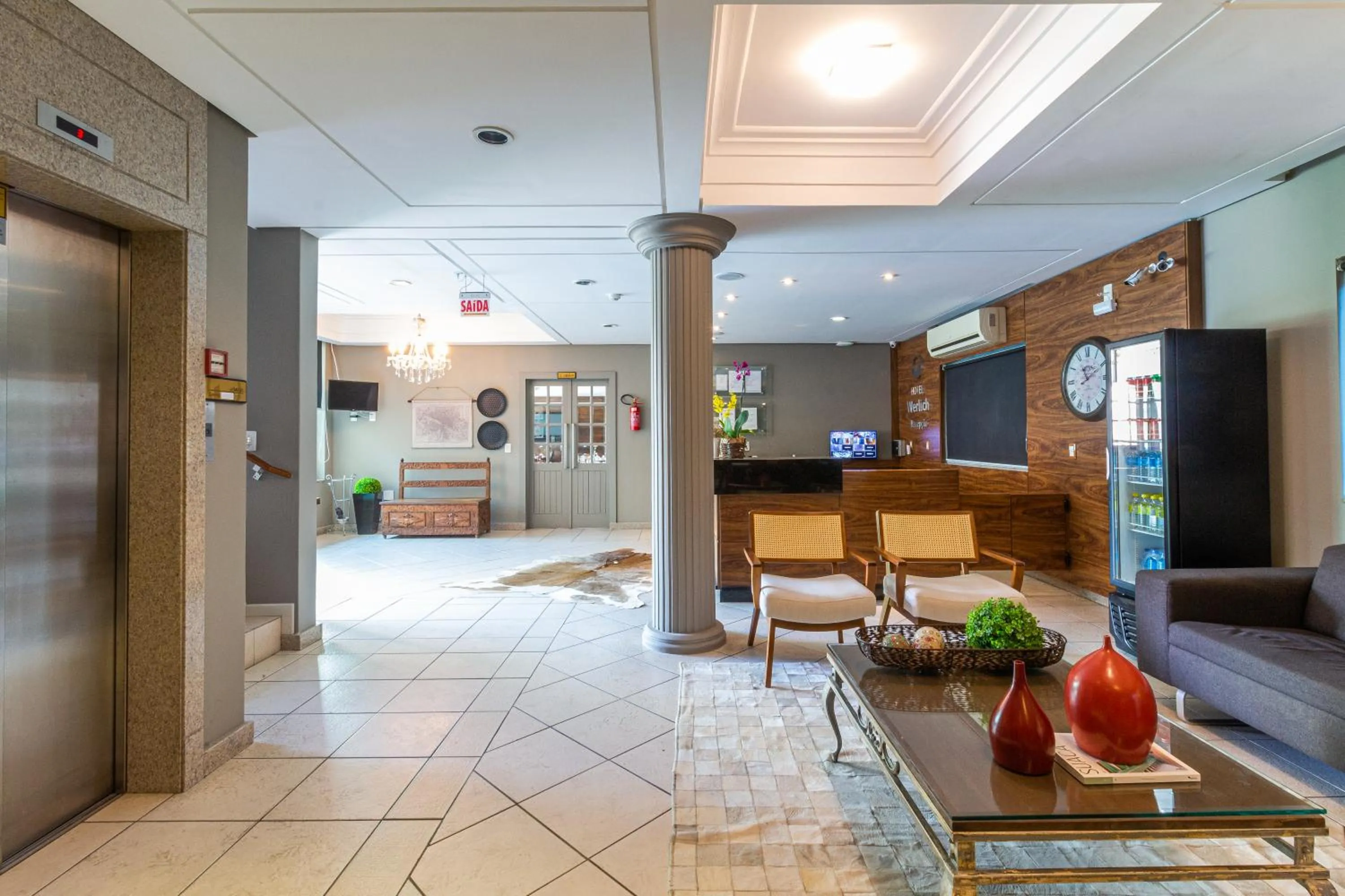 Lobby or reception in Hotel Werlich