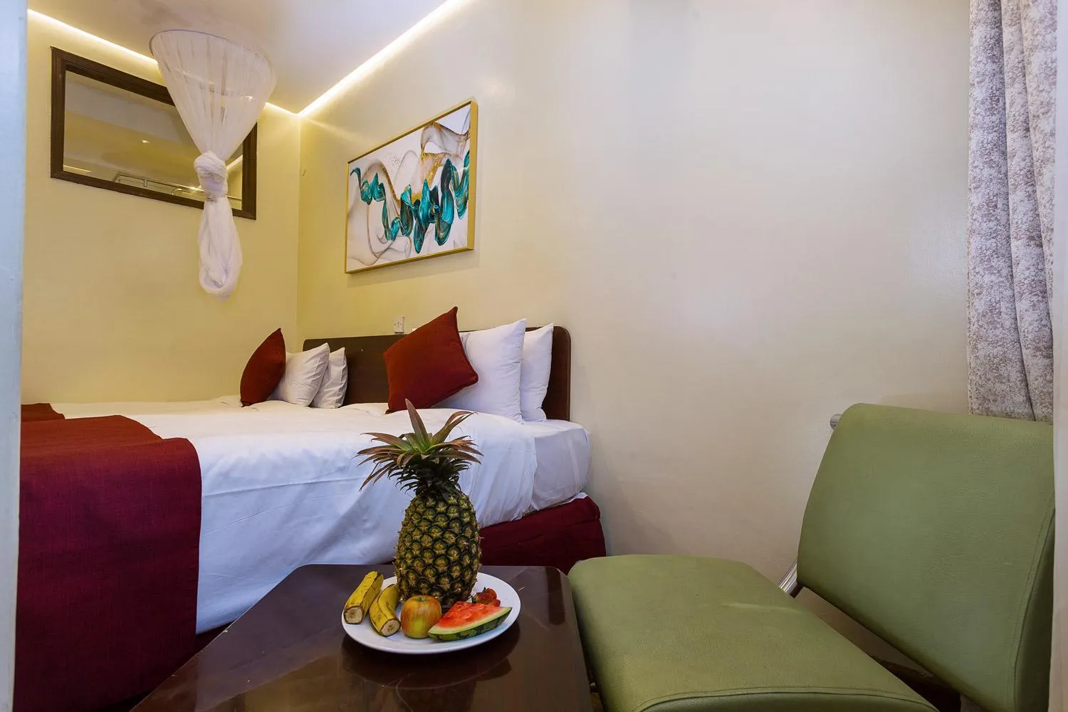 Food and drinks, Bed in HOTEL CENTRAL PARK & CONFERENCE CENTRE