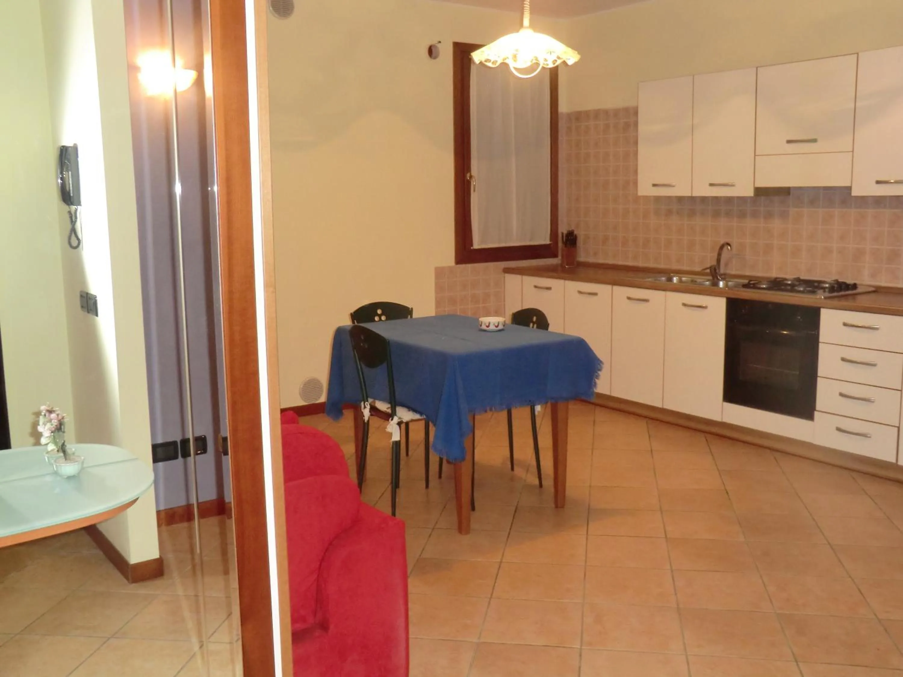 Kitchen or kitchenette in Hotel Ristorante al Gabbiano