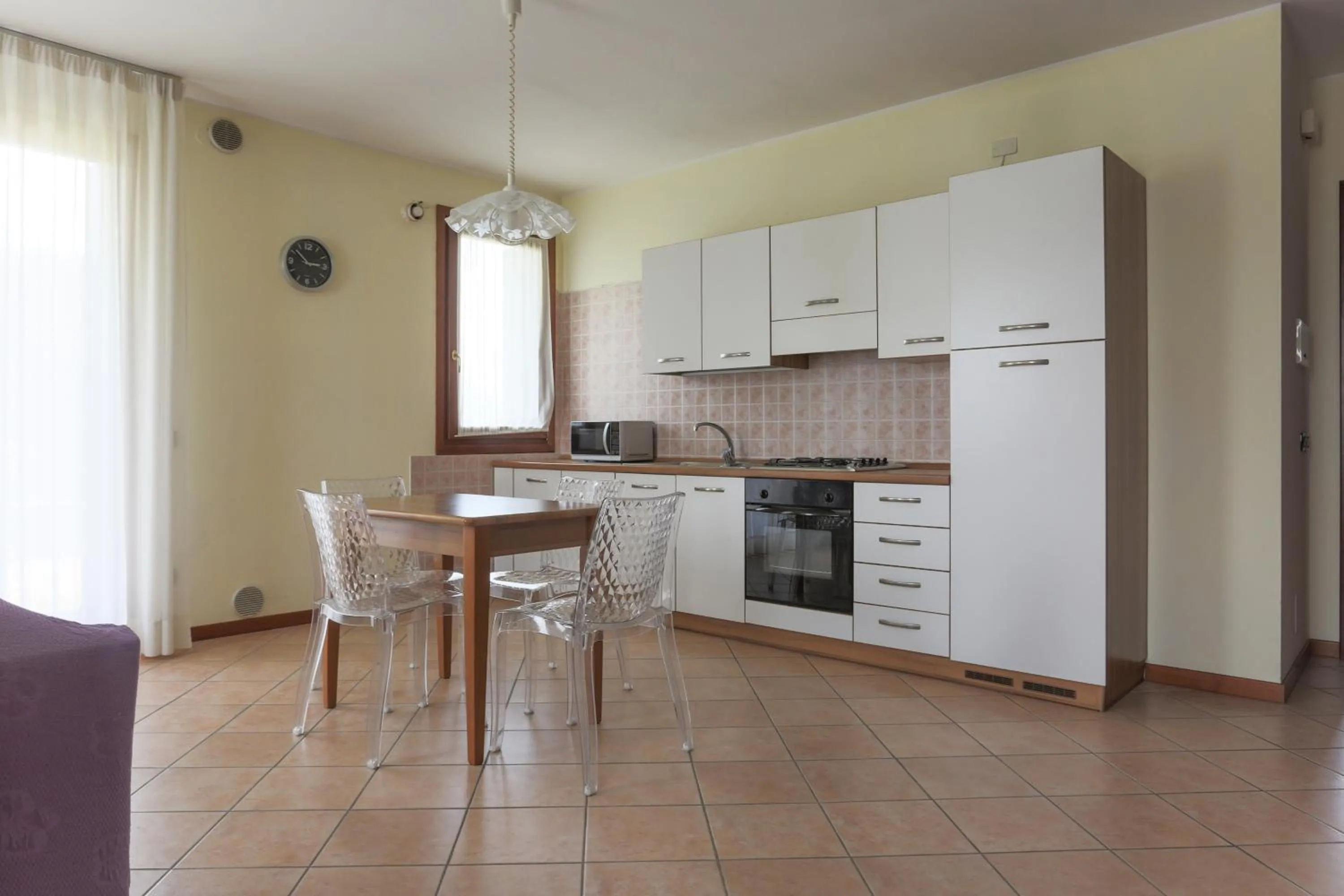 Kitchen or kitchenette in Hotel Ristorante al Gabbiano