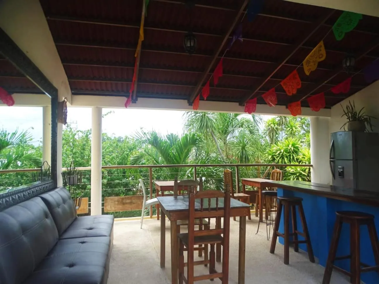 Balcony/Terrace in Casa Abanico Tulum