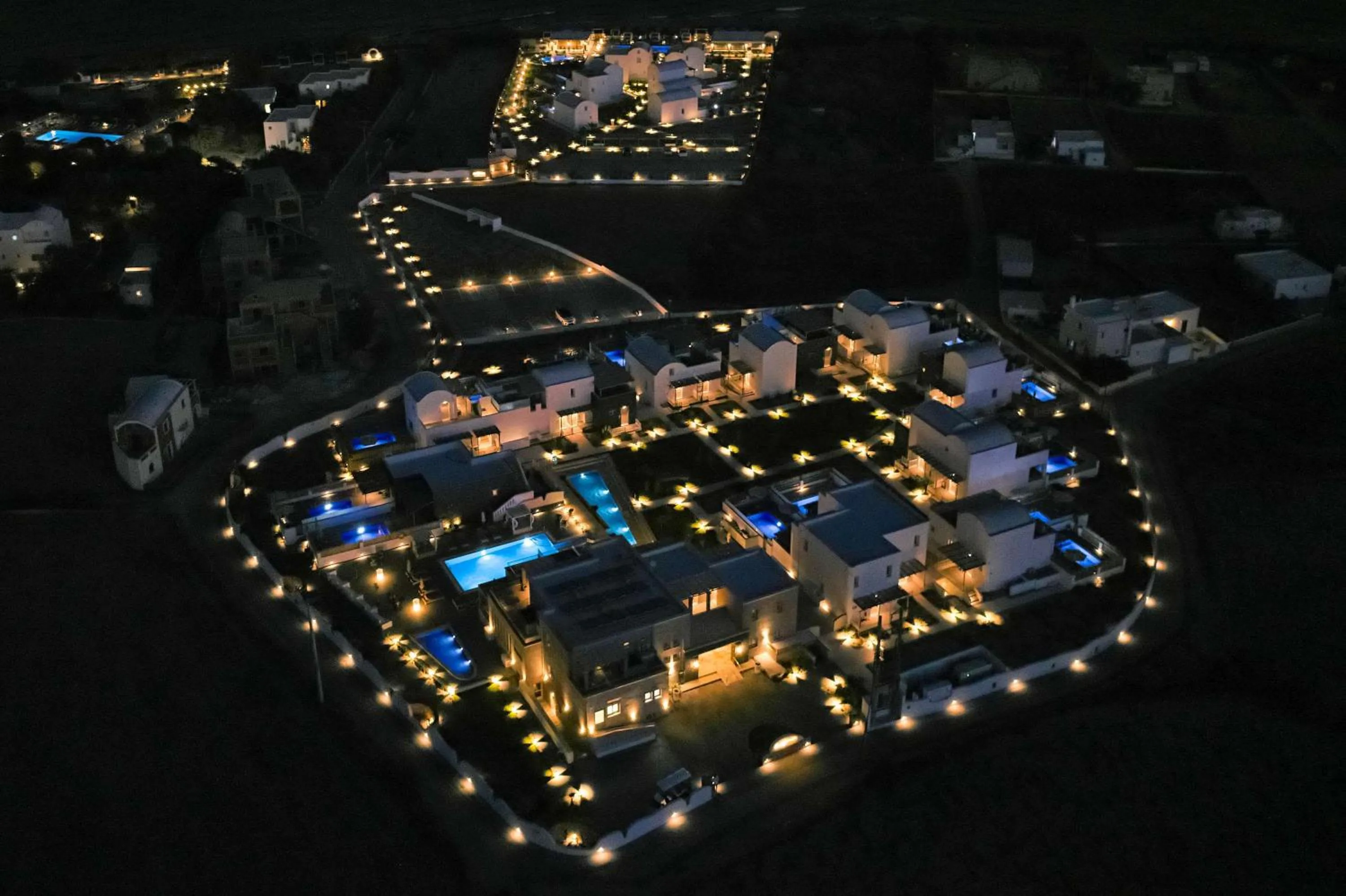 Property building in Sea Breeze Santorini Beach Resort, Curio By Hilton