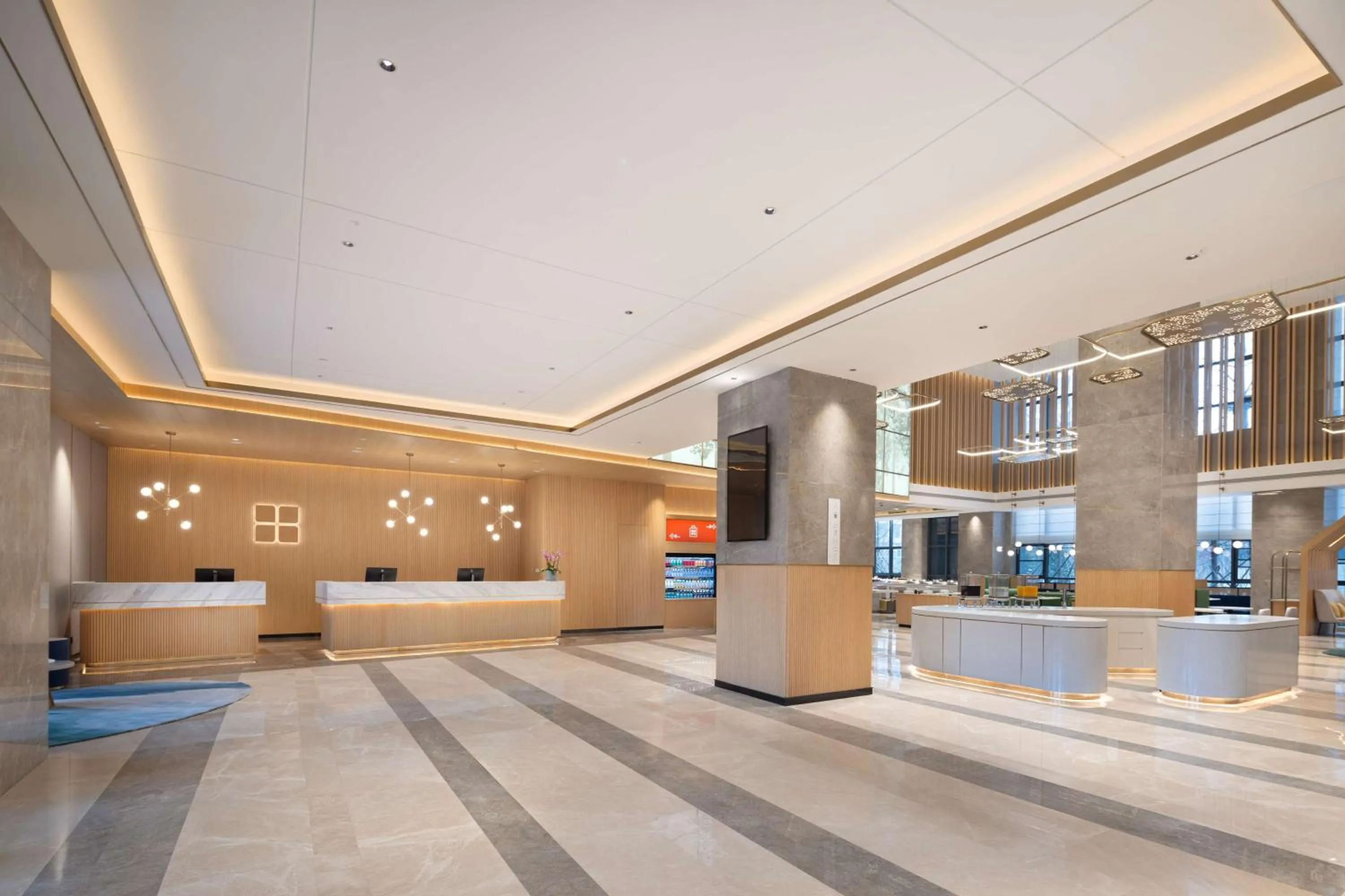 Lobby or reception in Hilton Garden Inn Rizhao High-Tech Zone