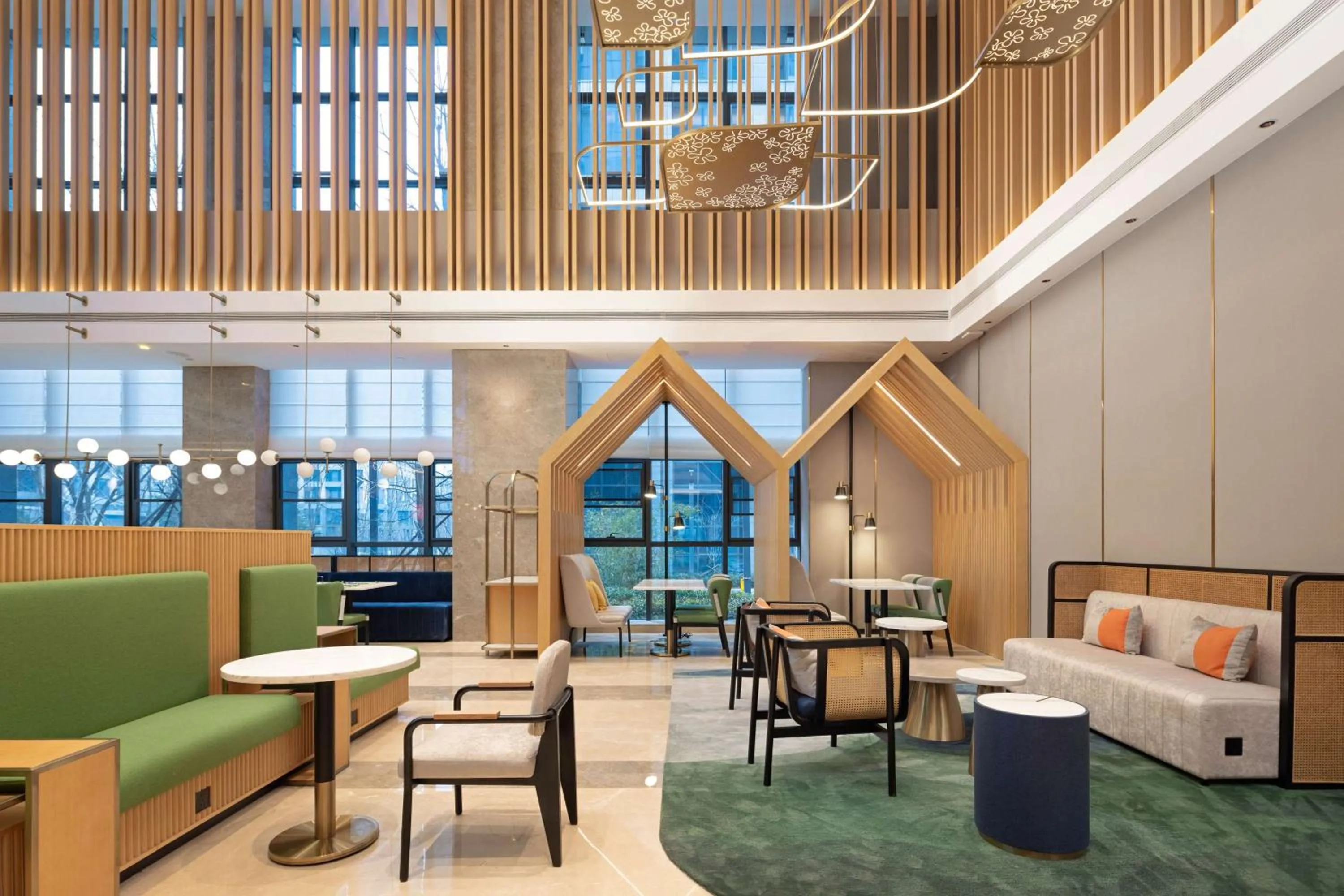 Lobby or reception in Hilton Garden Inn Rizhao High-Tech Zone