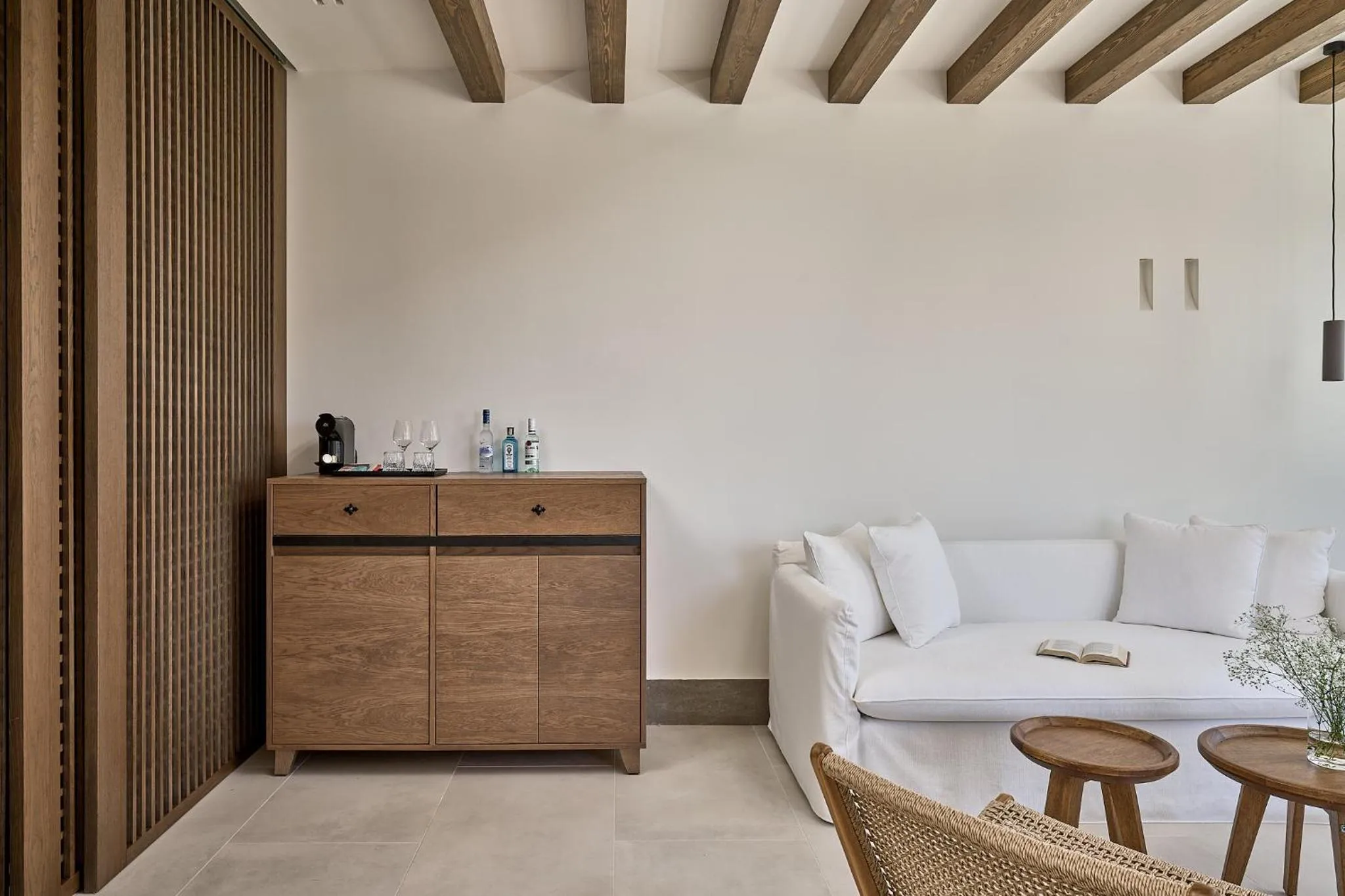 Living room in Ios Grand Pool Suites