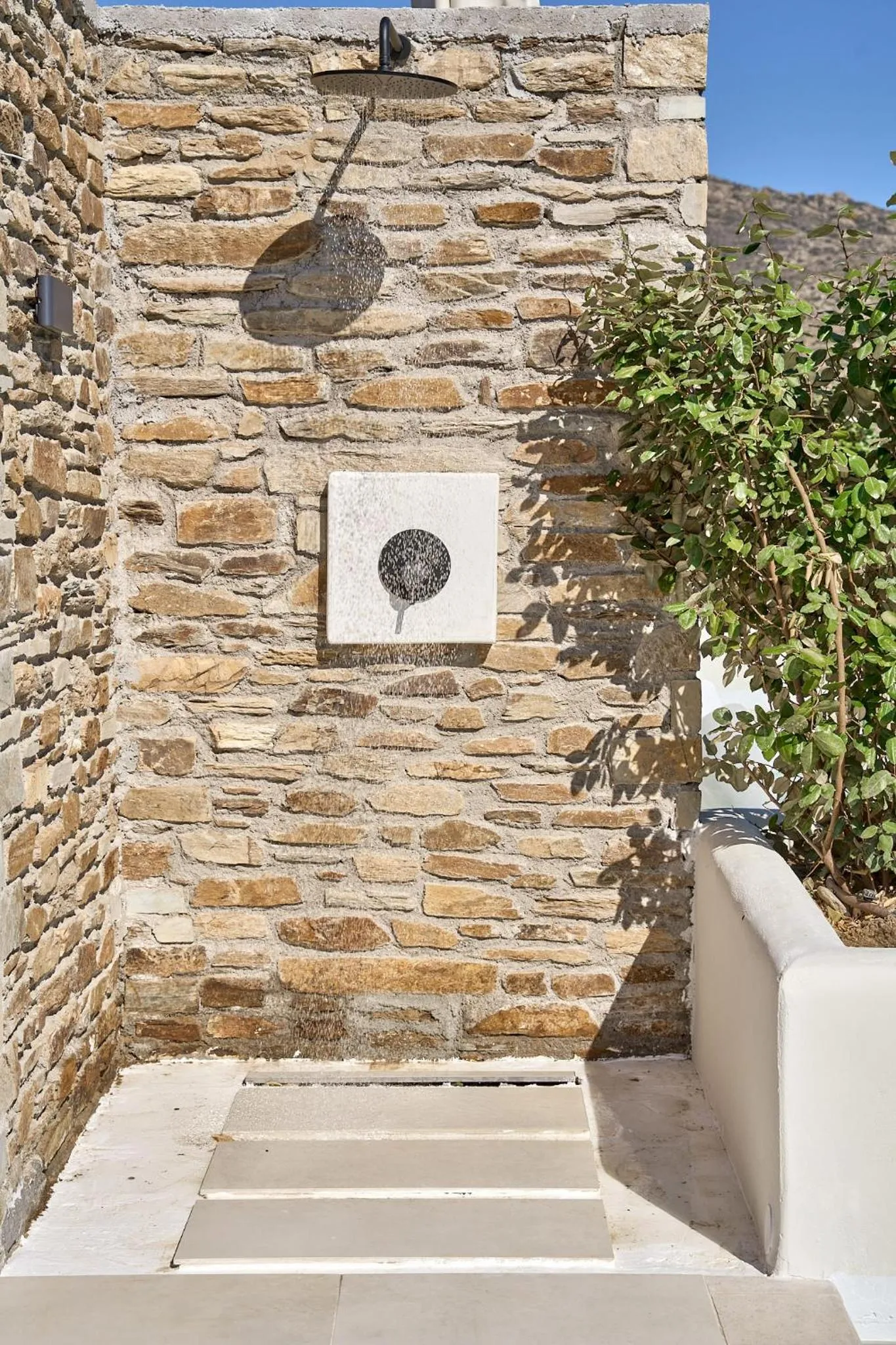 Shower in Ios Grand Pool Suites