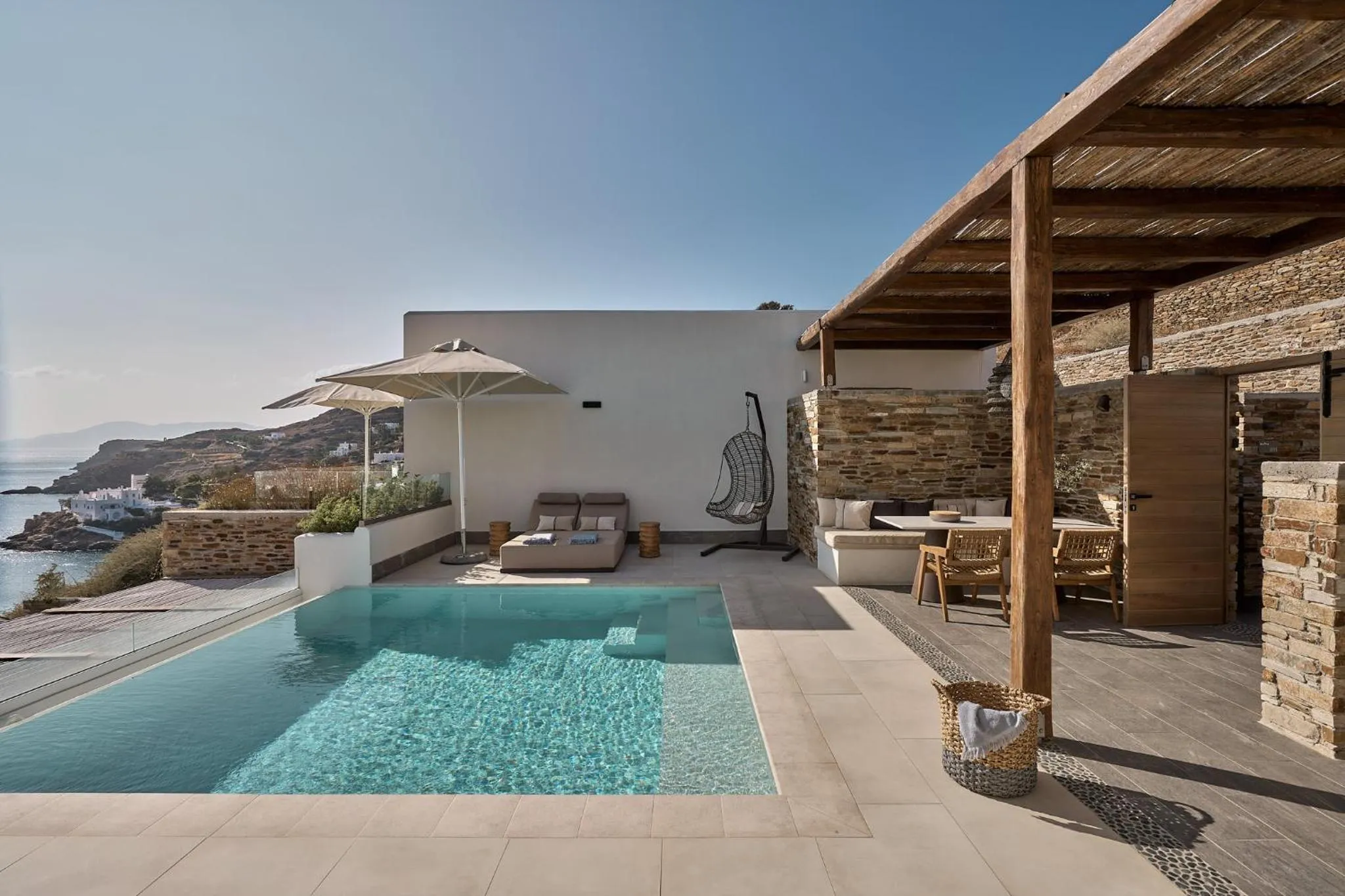 Day in Ios Grand Pool Suites