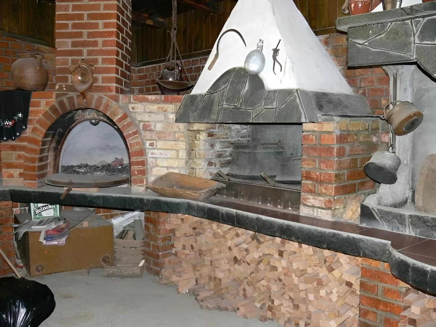 BBQ facilities in Hotel Brilliantin