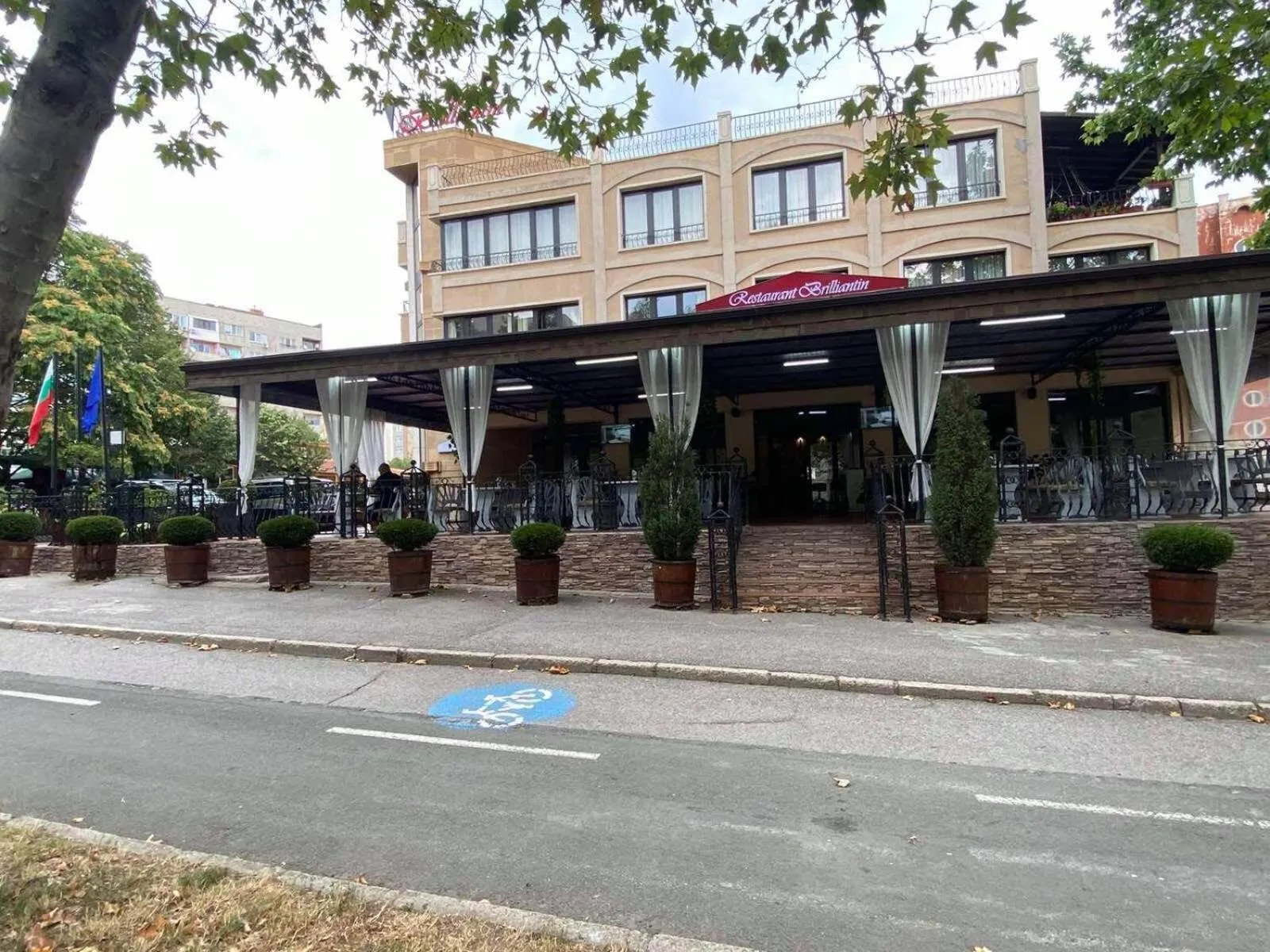 Property building in Hotel Brilliantin