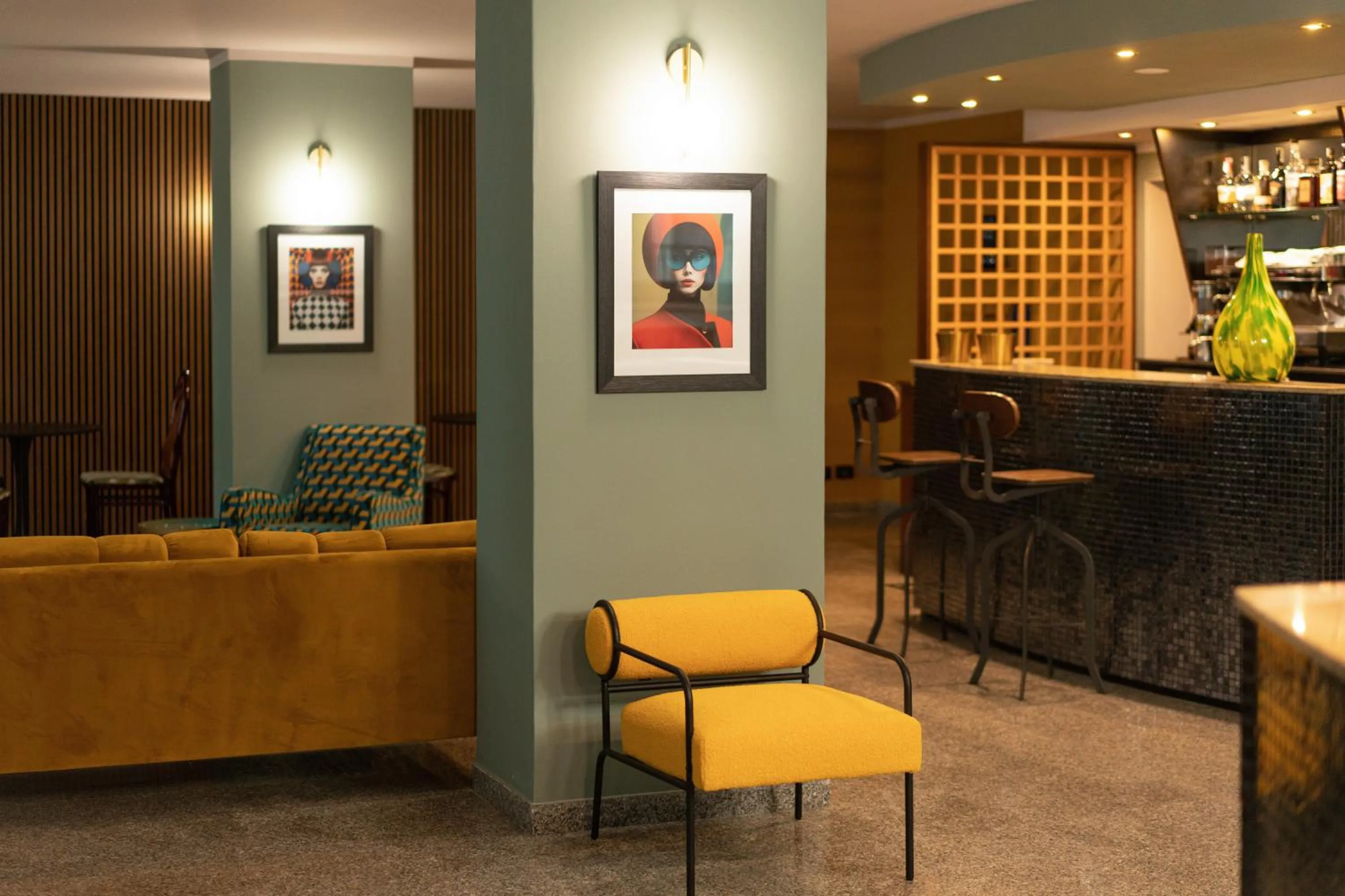 Living room in Lime Hotel