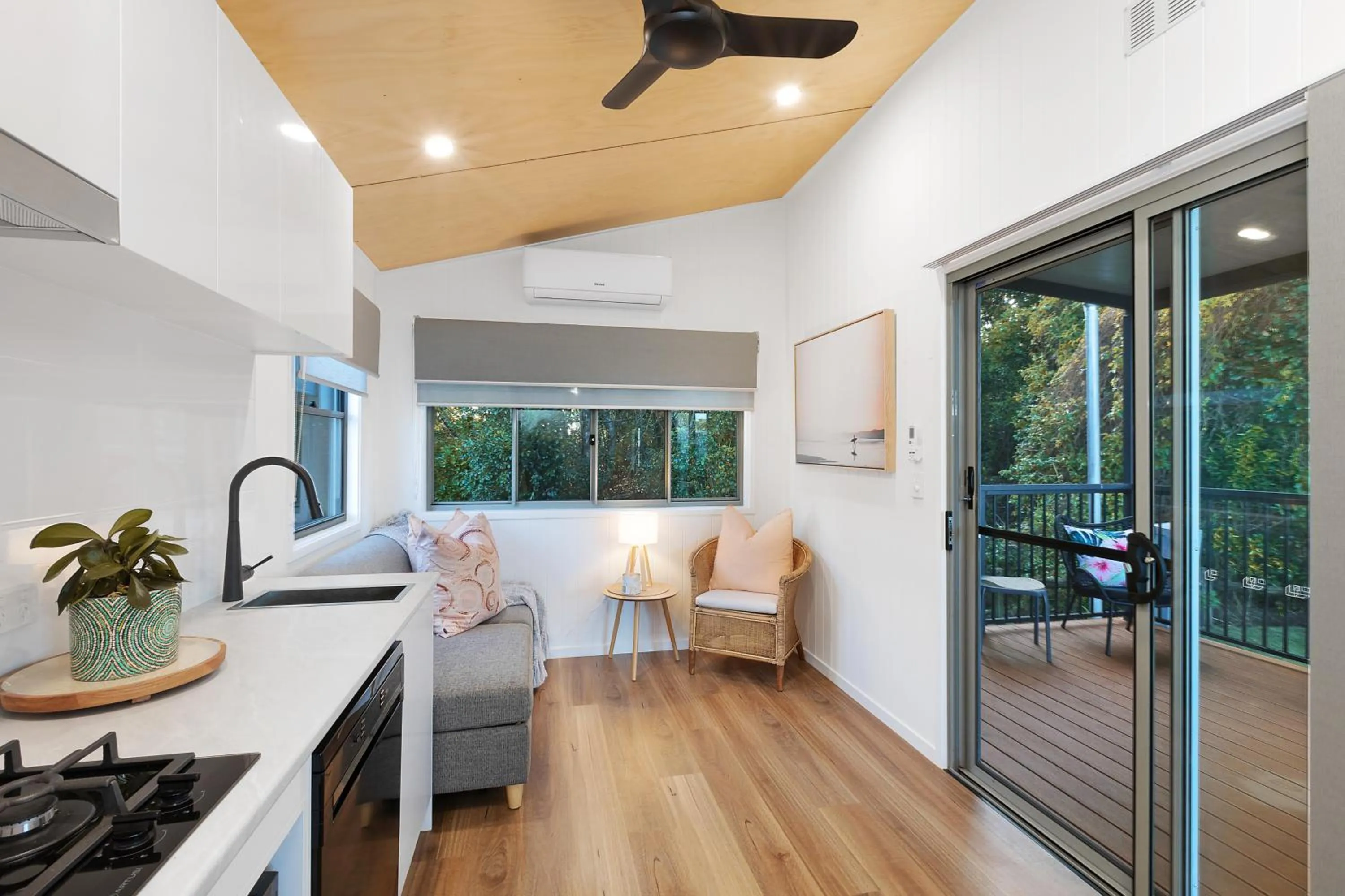 Living room in Reflections Evans Head - Holiday Park