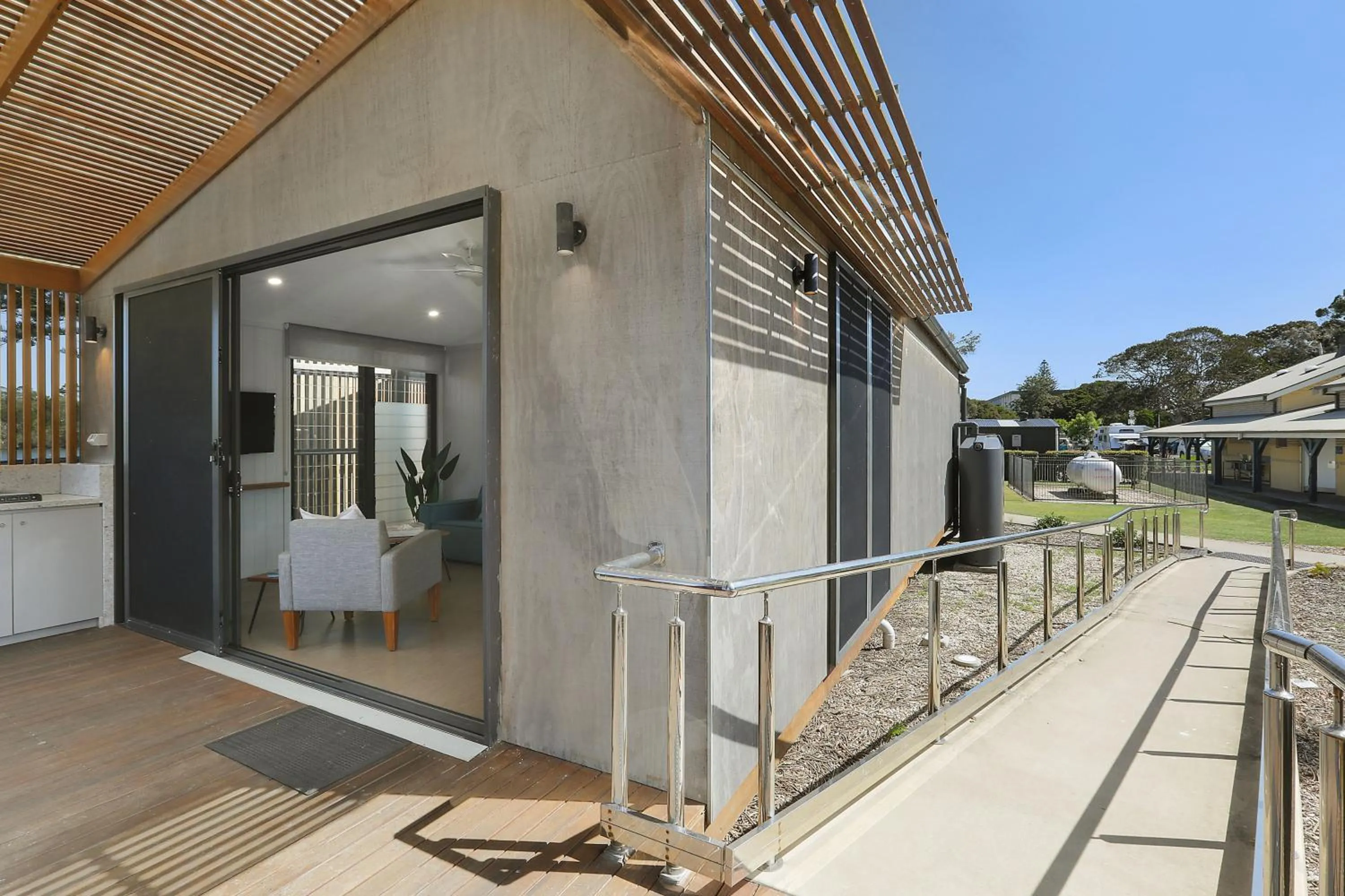 Property building in Reflections Evans Head - Holiday Park