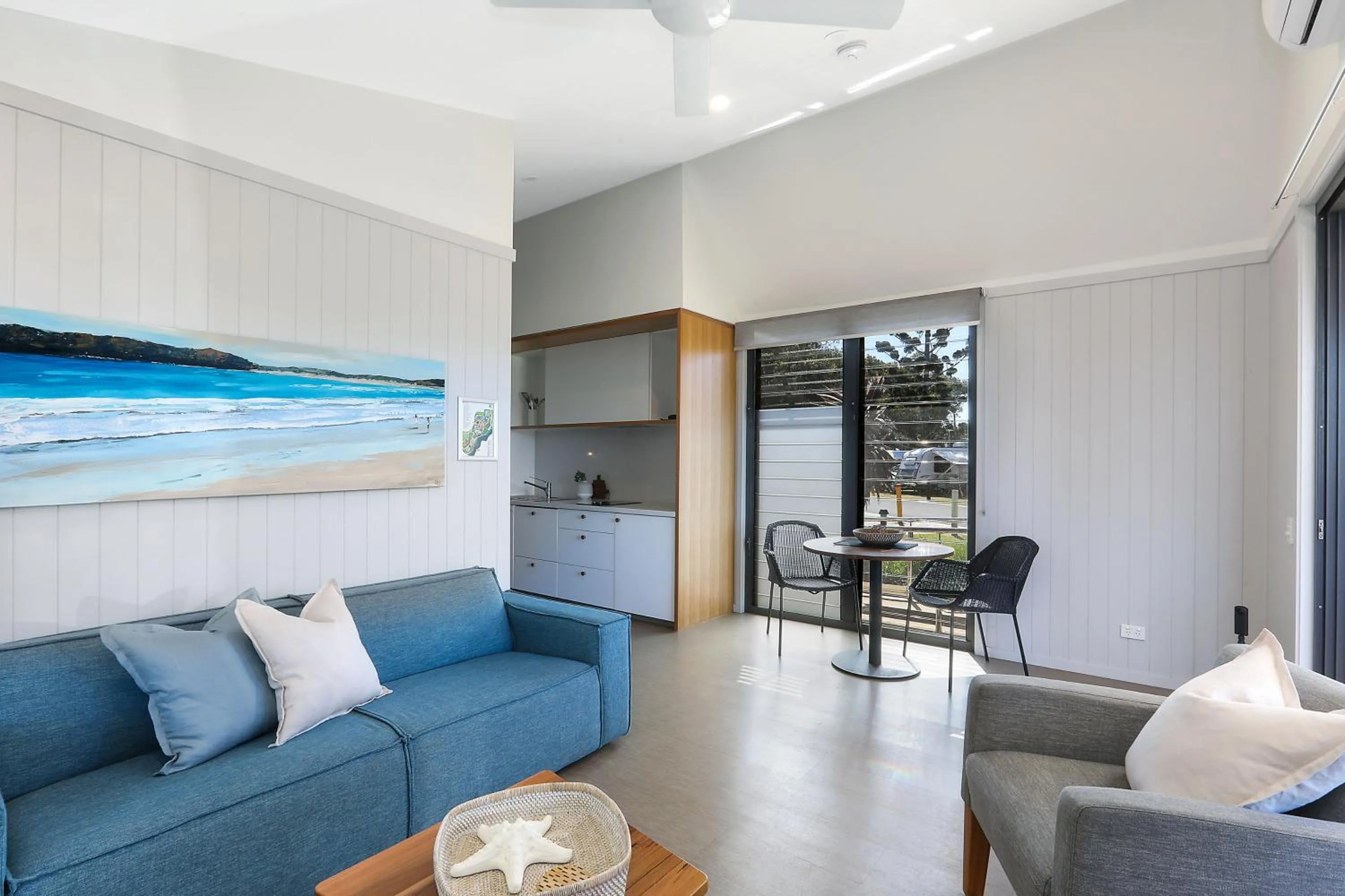 Living room in Reflections Evans Head - Holiday Park