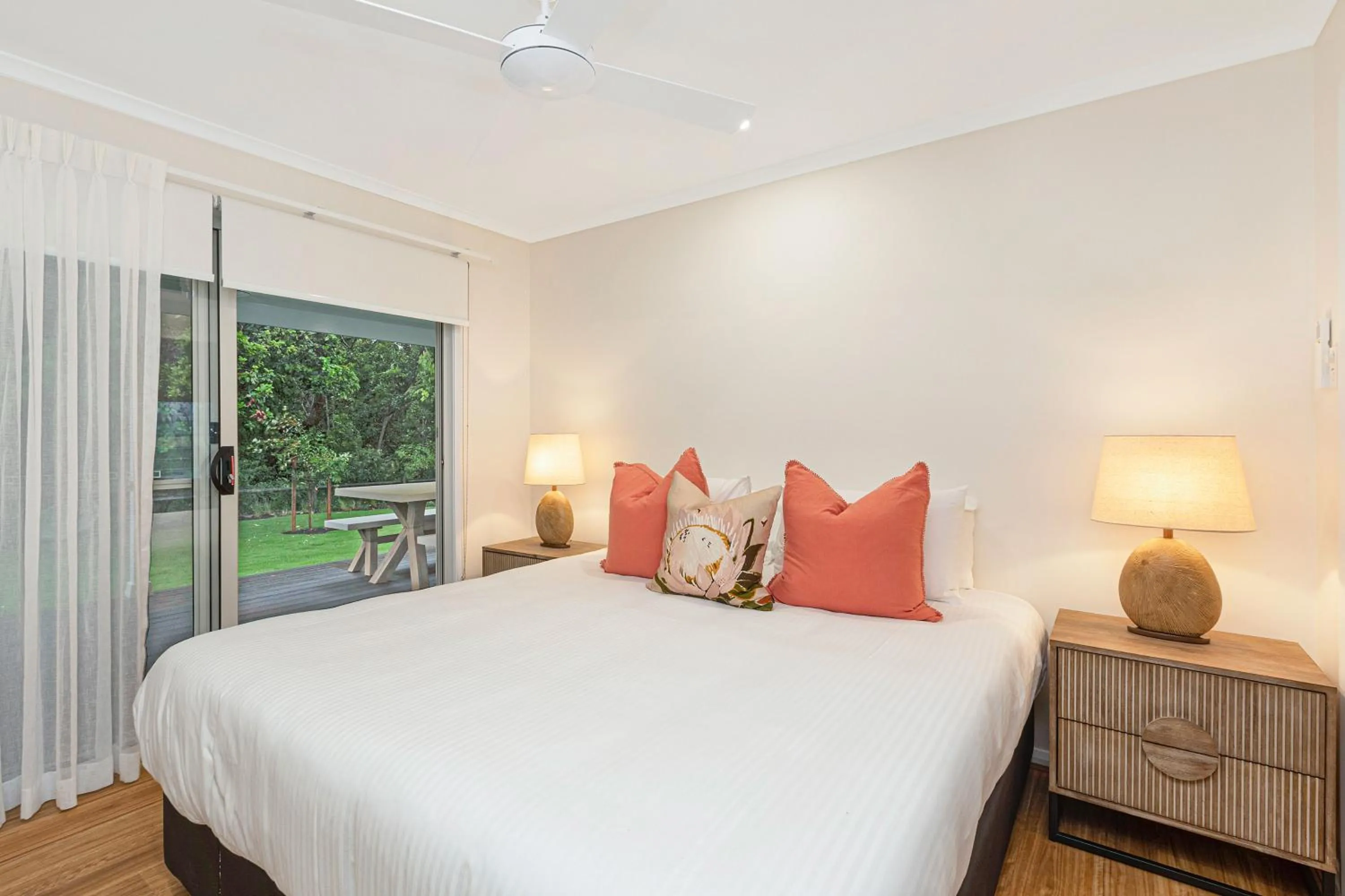 Bedroom, Bed in Reflections Evans Head - Holiday Park