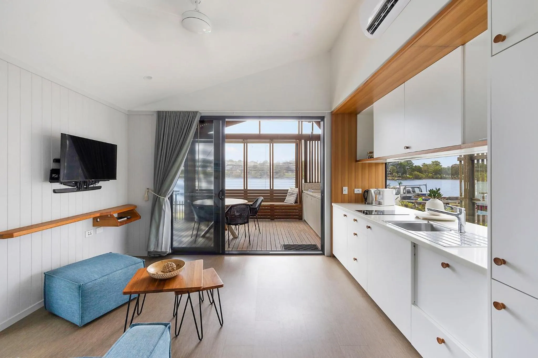 Living room in Reflections Evans Head - Holiday Park