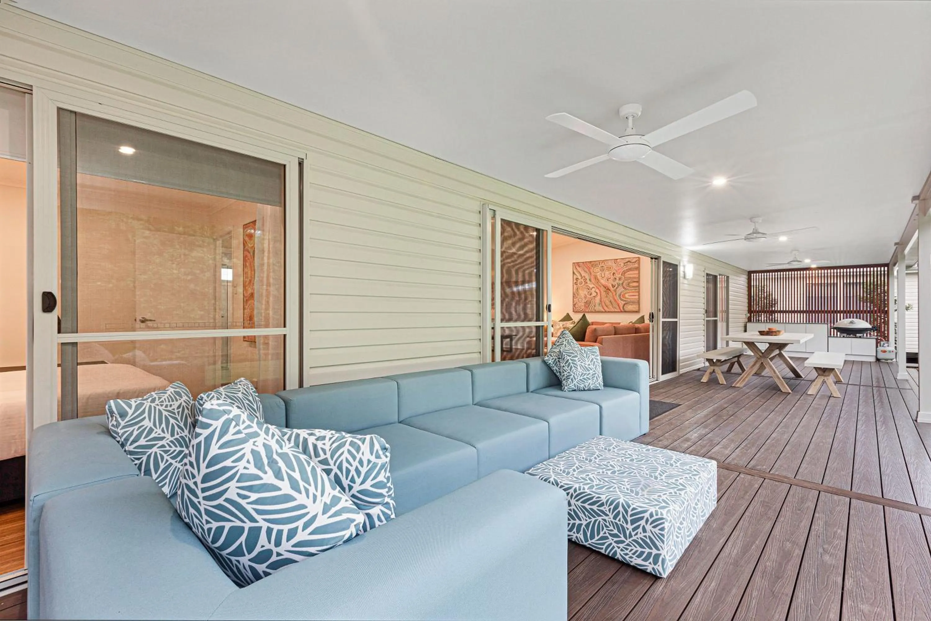 Patio in Reflections Evans Head - Holiday Park