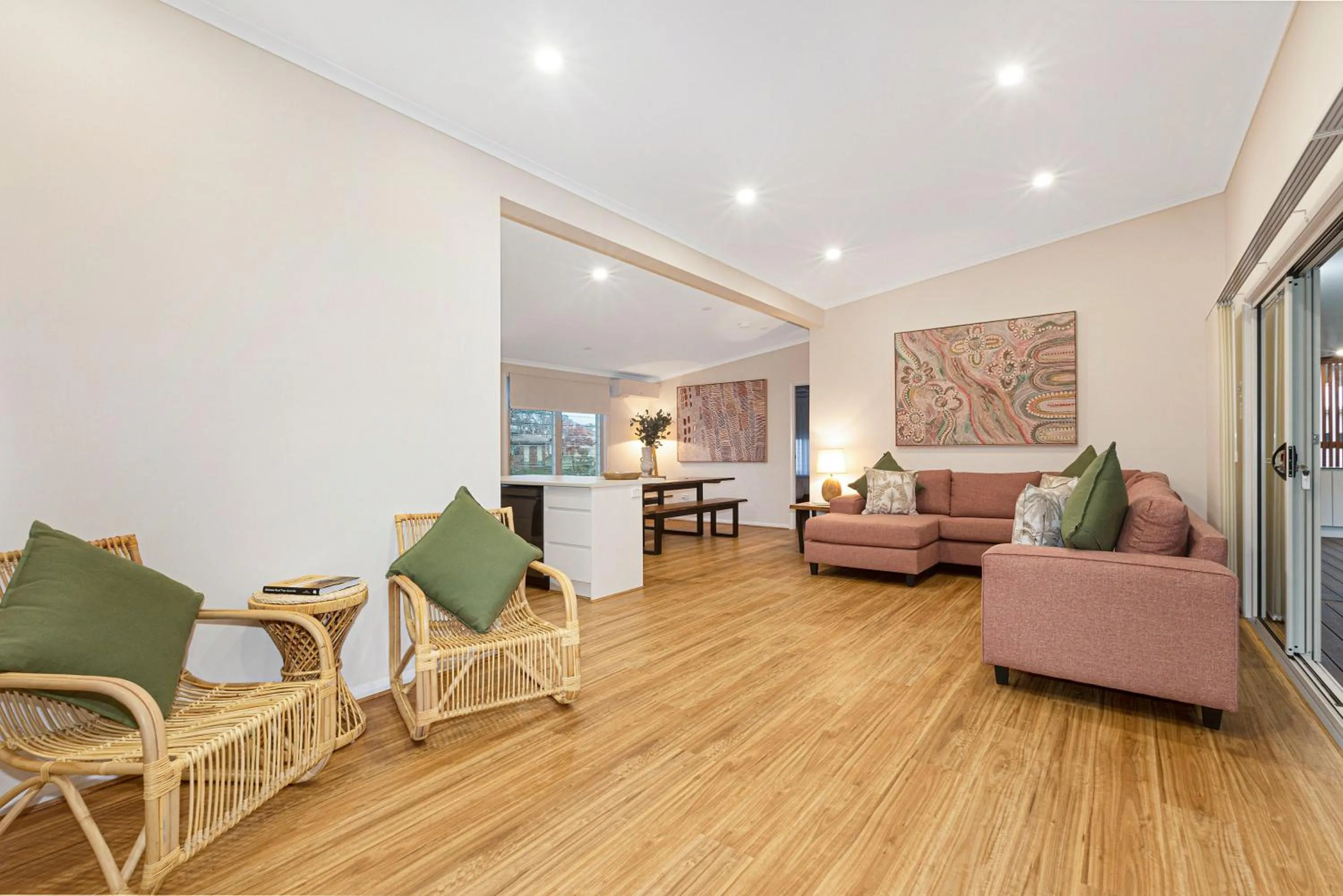 Seating area in Reflections Evans Head - Holiday Park
