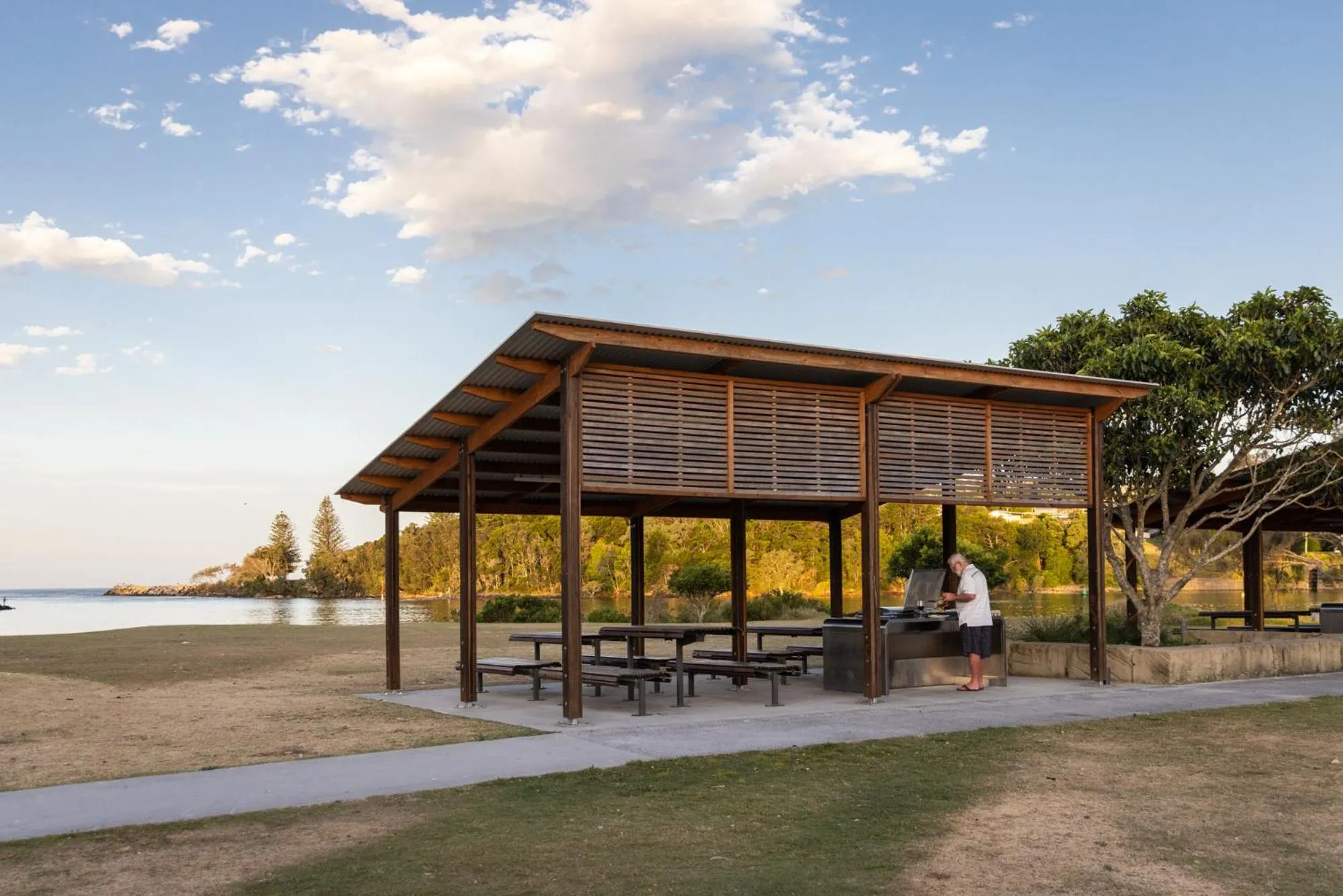 BBQ facilities in Reflections Evans Head - Holiday Park