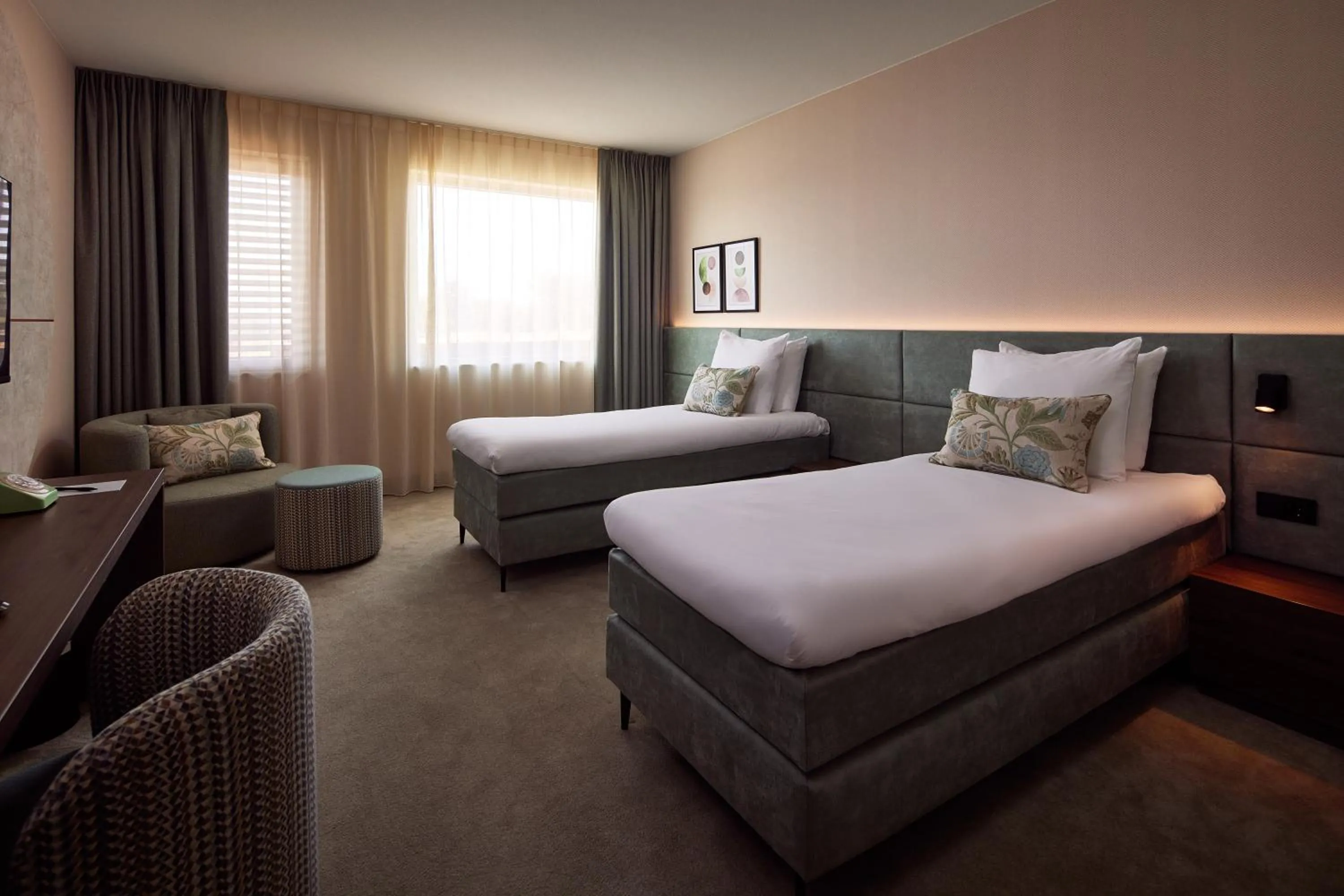 Bed in Van der Valk Hotel Lelystad