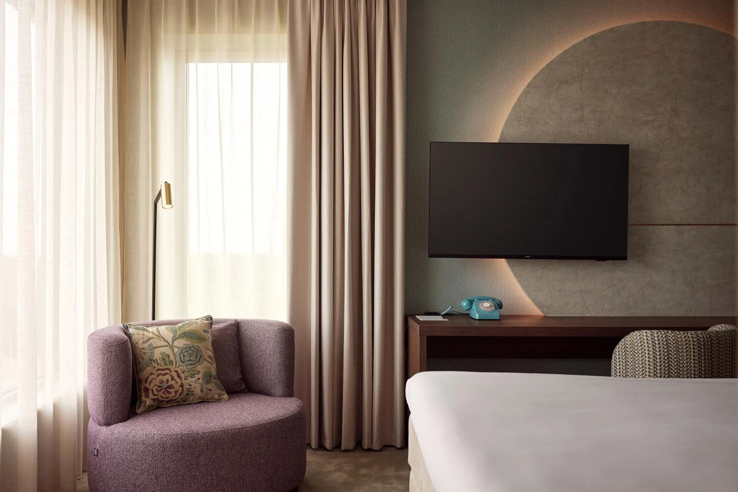 Bed in Van der Valk Hotel Lelystad