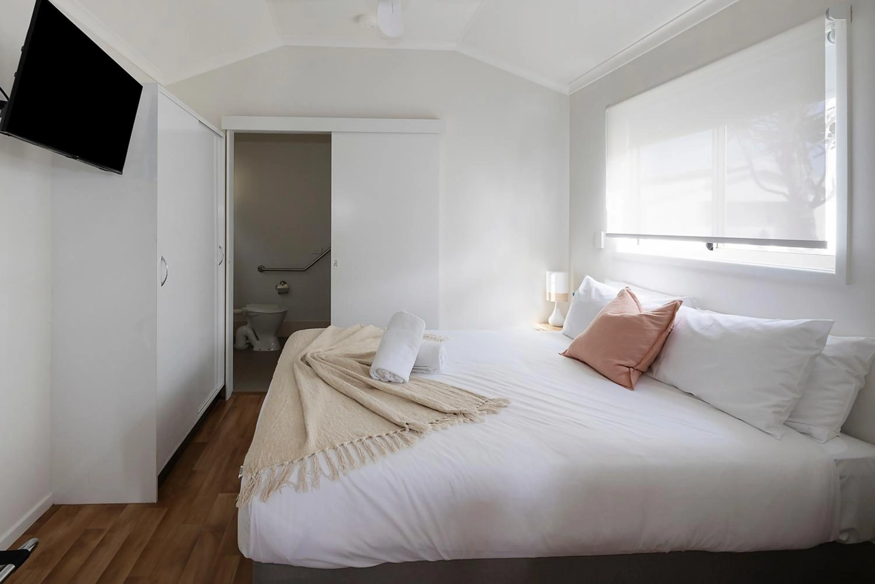 Bed in Reflections Ballina - Holiday Park