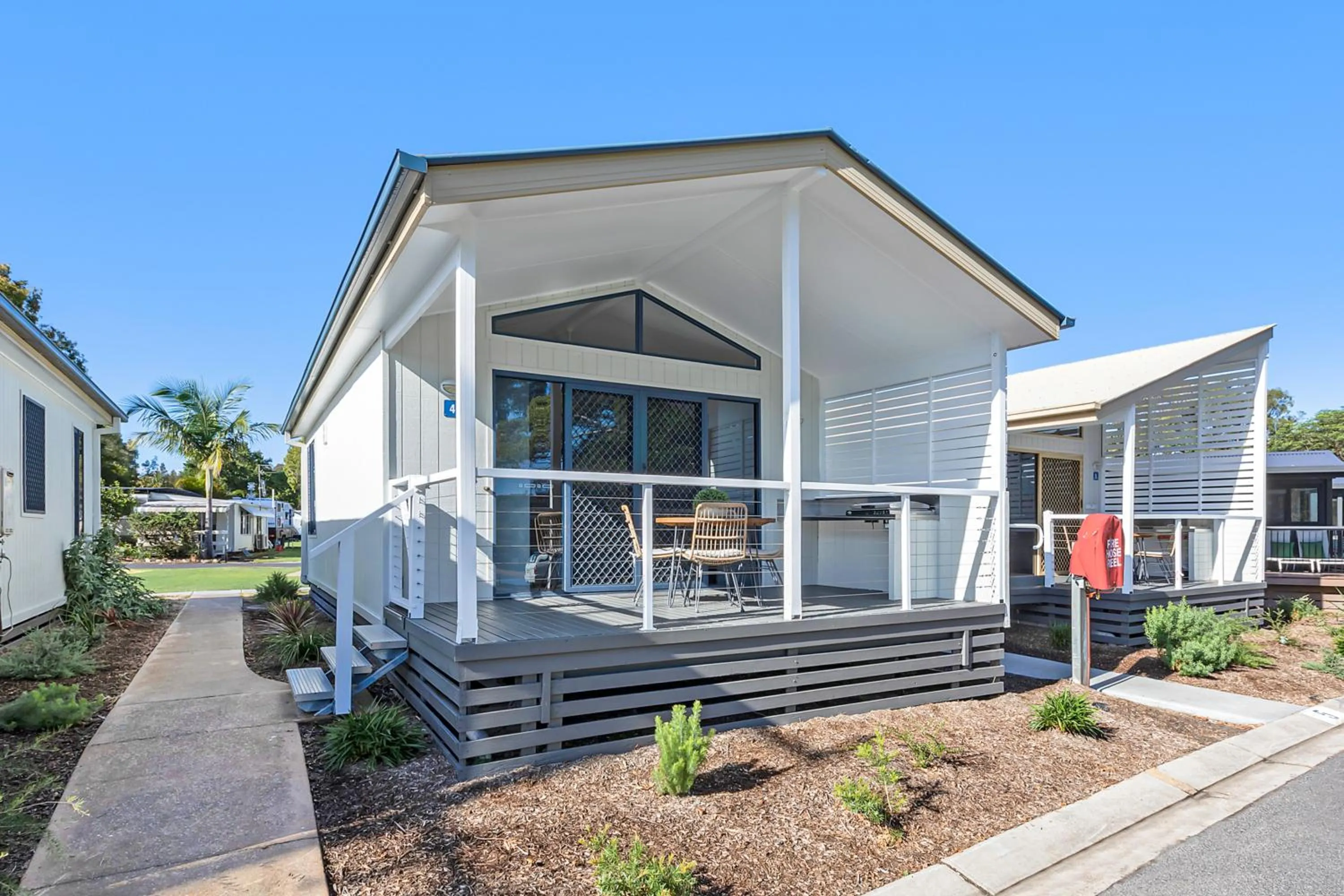 Property building in Reflections Ferry Reserve - Holiday Park