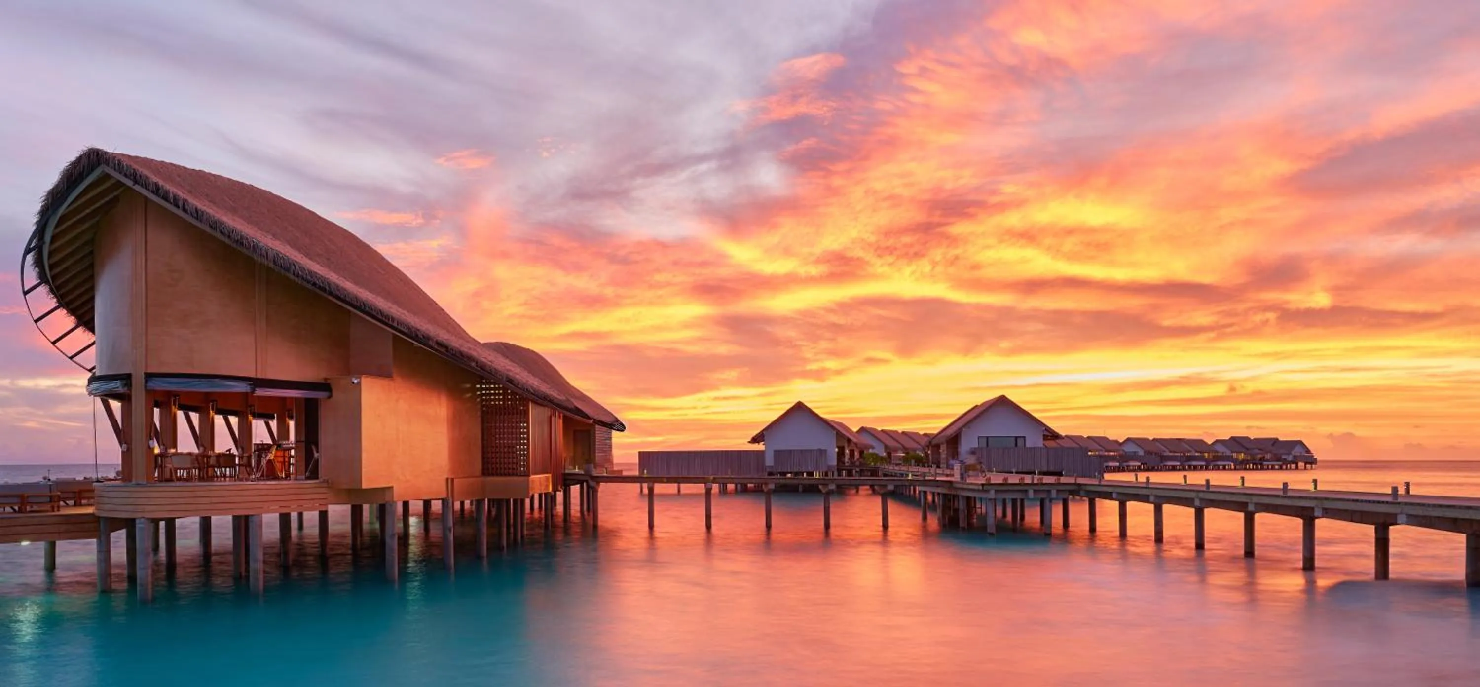 Restaurant/places to eat in Hilton Maldives Amingiri Resort & Spa