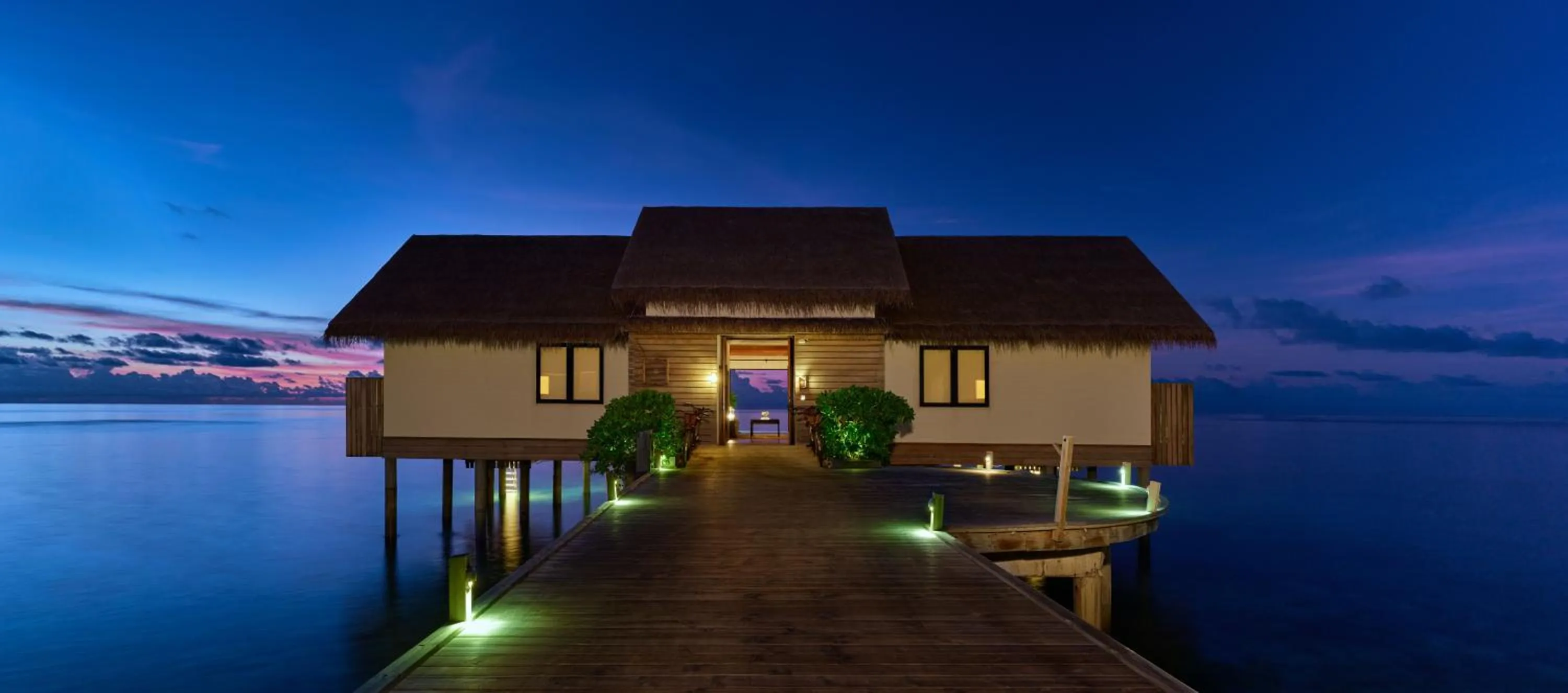 Sea view in Hilton Maldives Amingiri Resort & Spa