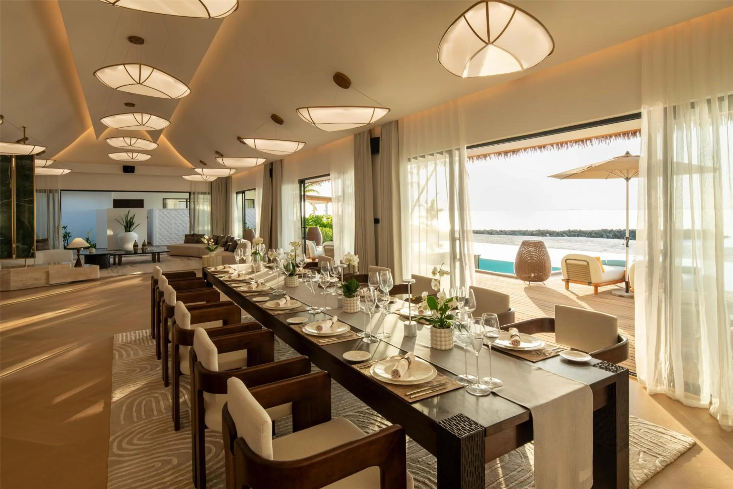 Restaurant/places to eat in Hilton Maldives Amingiri Resort & Spa