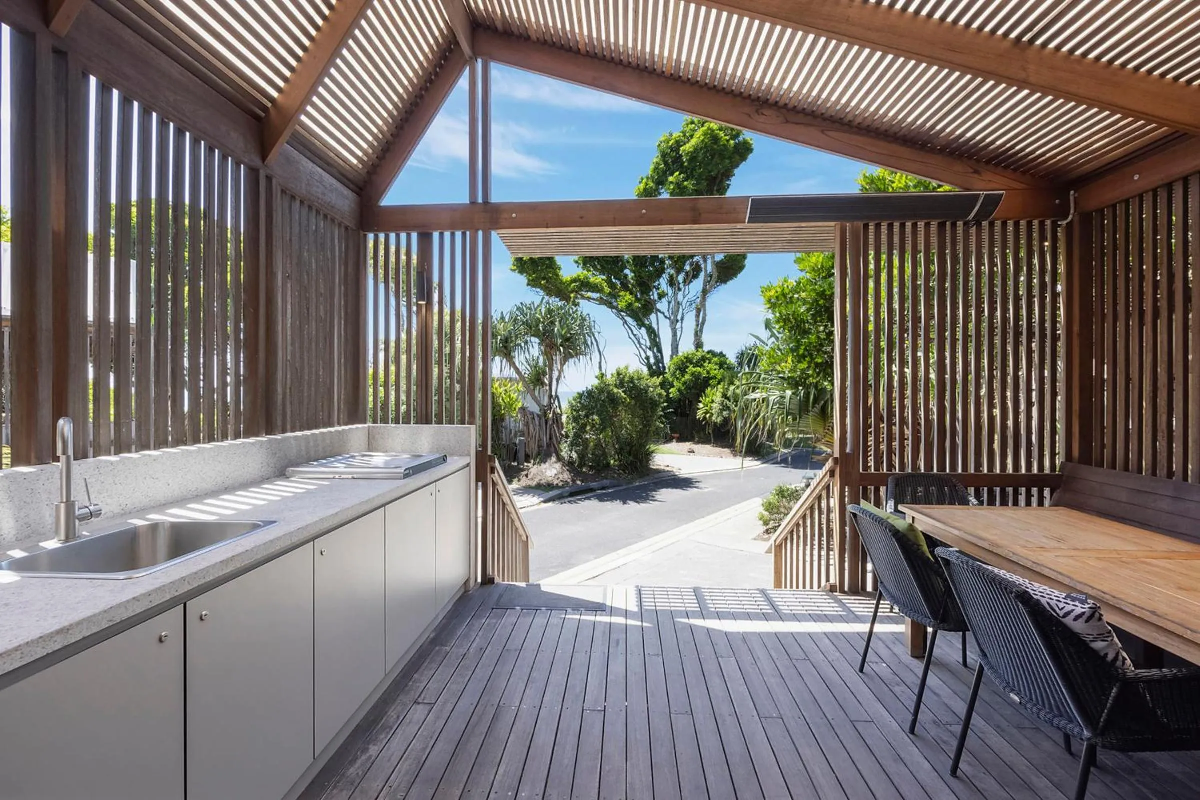 BBQ facilities in Reflections Byron Bay - Holiday Park