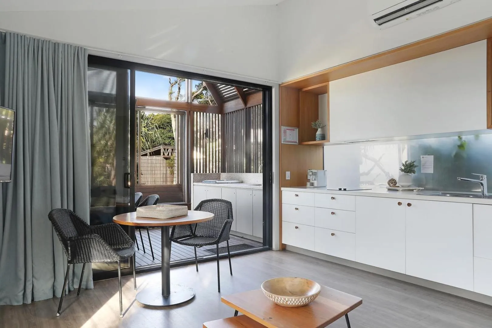 Kitchen or kitchenette in Reflections Byron Bay - Holiday Park