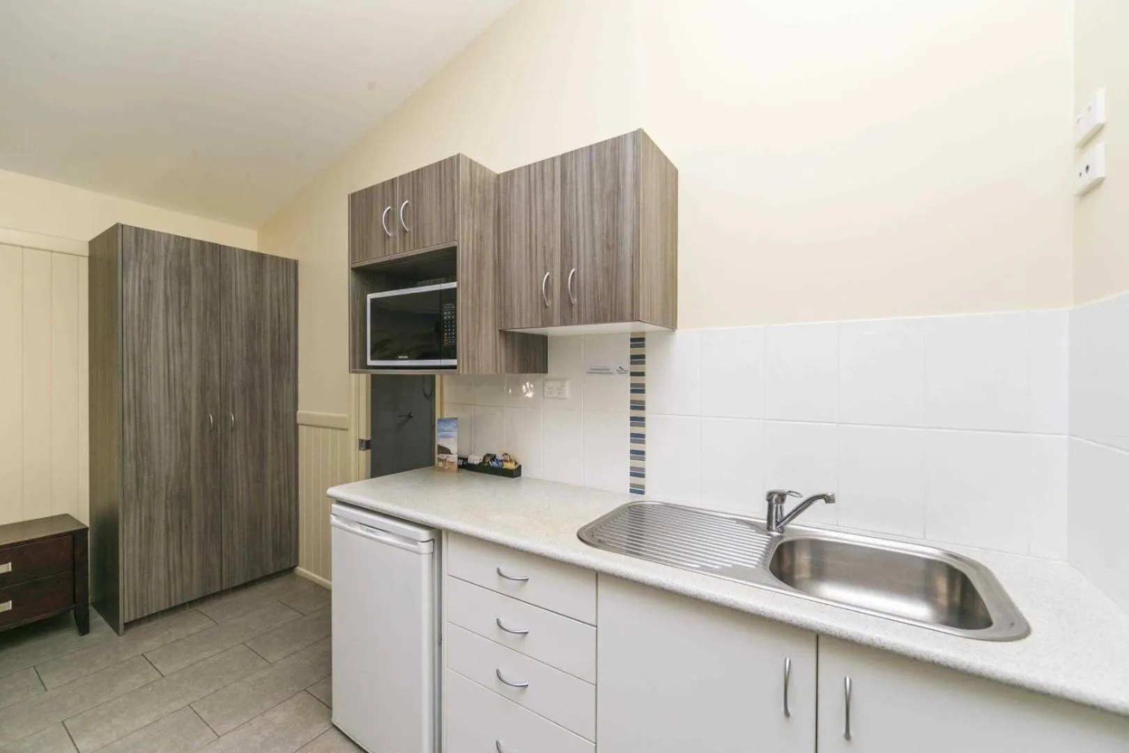 Kitchen or kitchenette in Reflections Byron Bay - Holiday Park