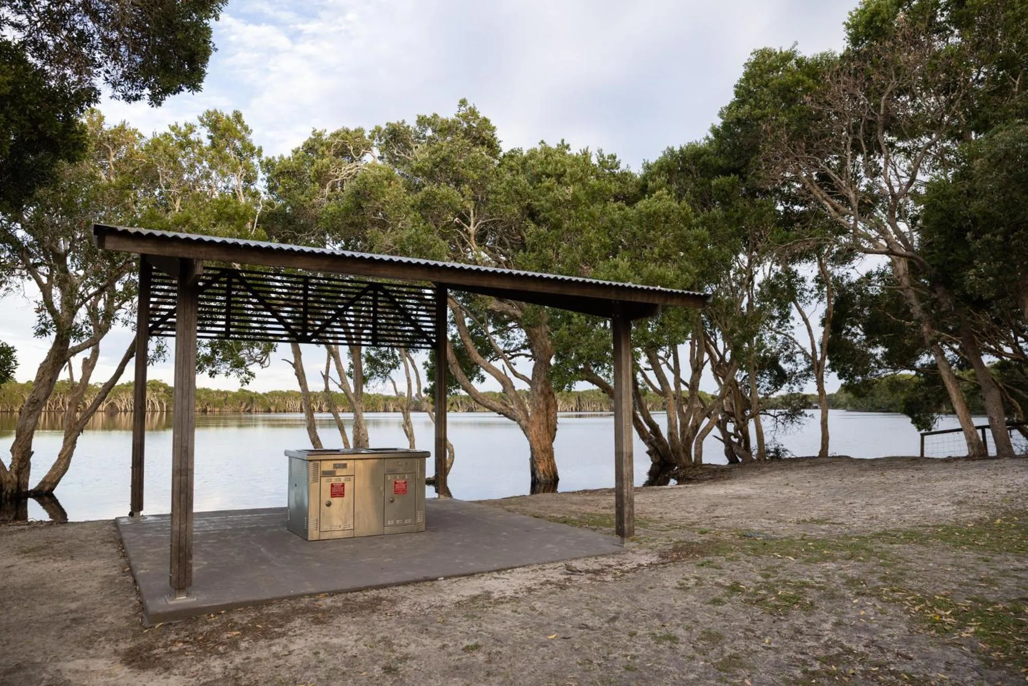 BBQ facilities in Reflections Lennox Head - Holiday Park
