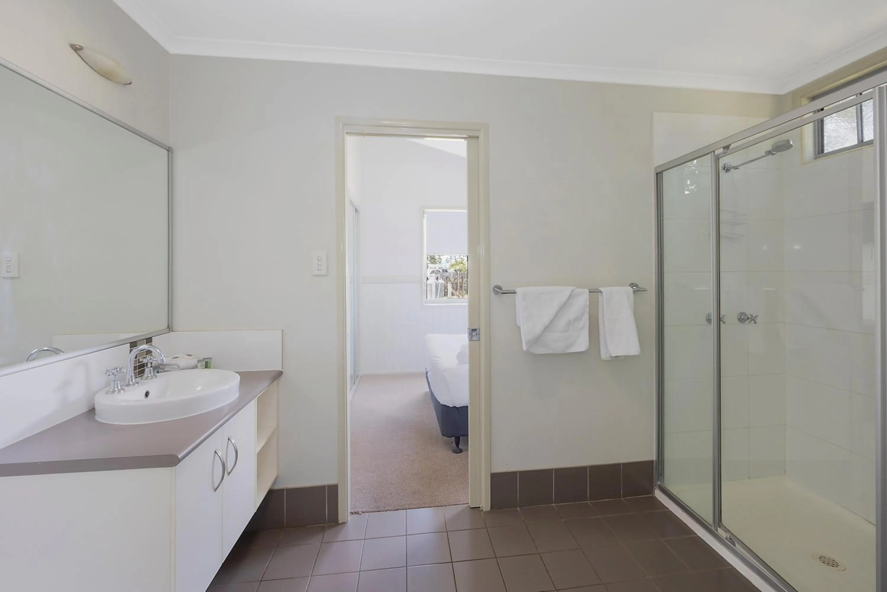 Bathroom in Reflections Lennox Head - Holiday Park