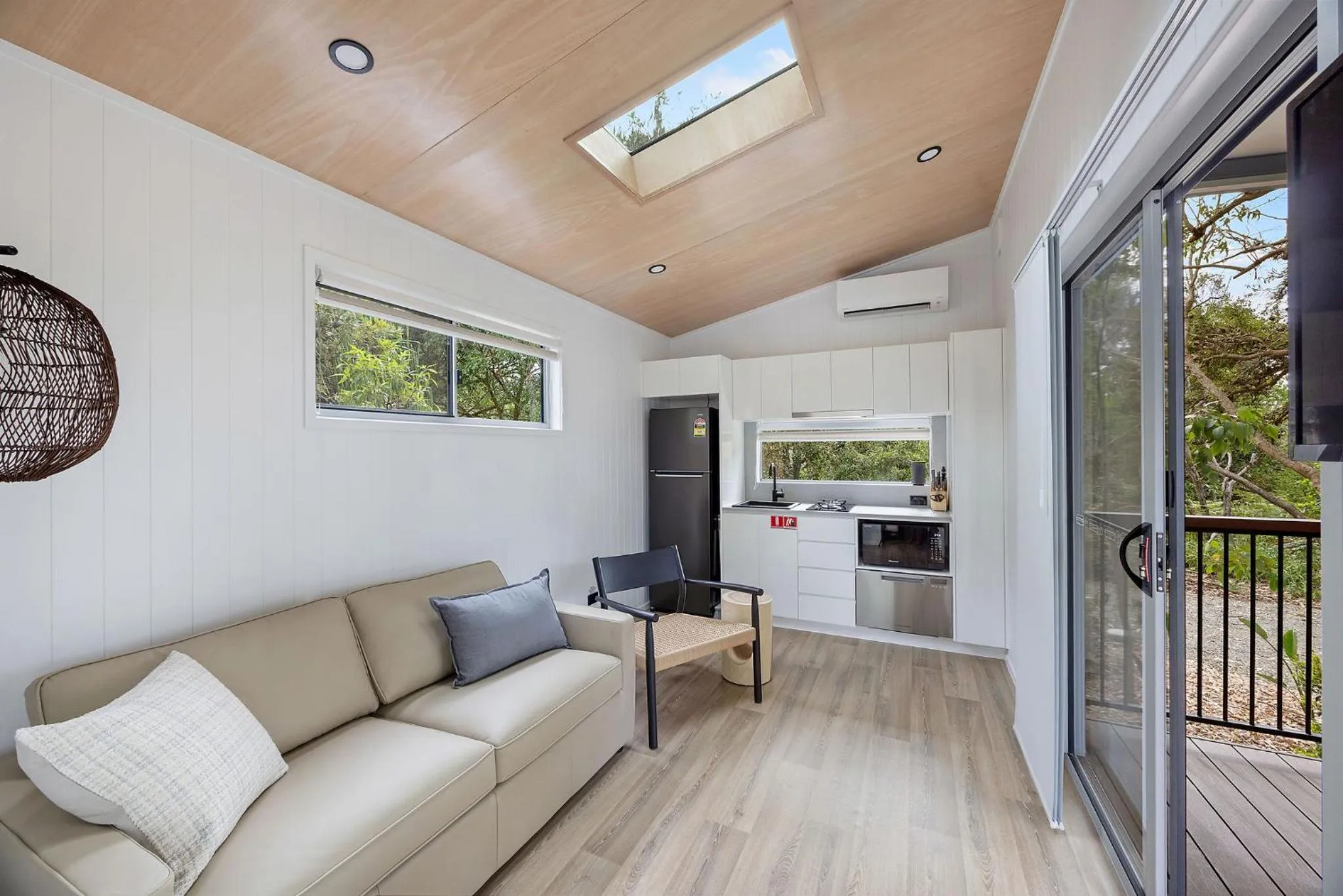 Living room in Reflections Lennox Head - Holiday Park