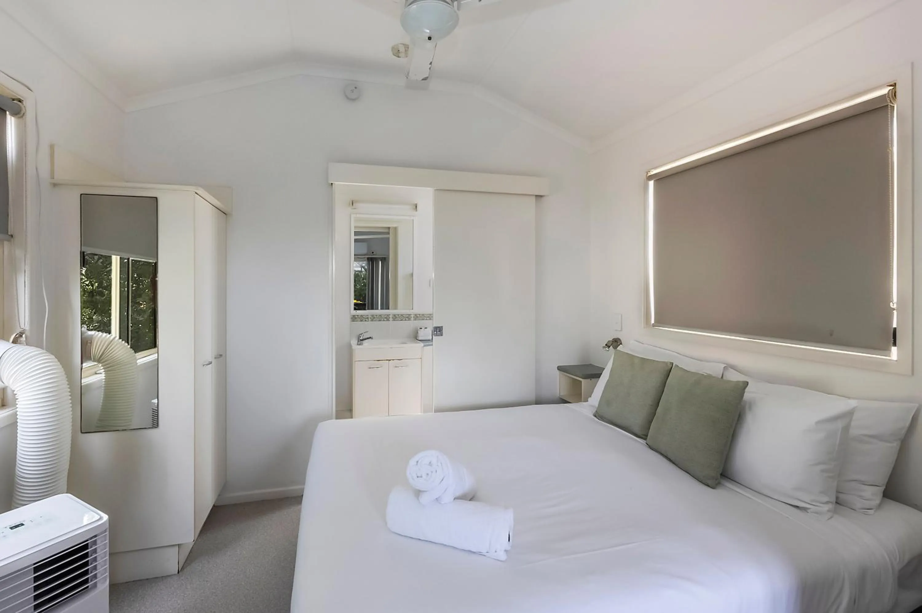 Bedroom, Bed in Reflections Lennox Head - Holiday Park