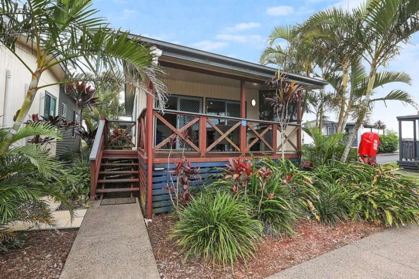 Property building in Reflections Shaws Bay - Holiday Park