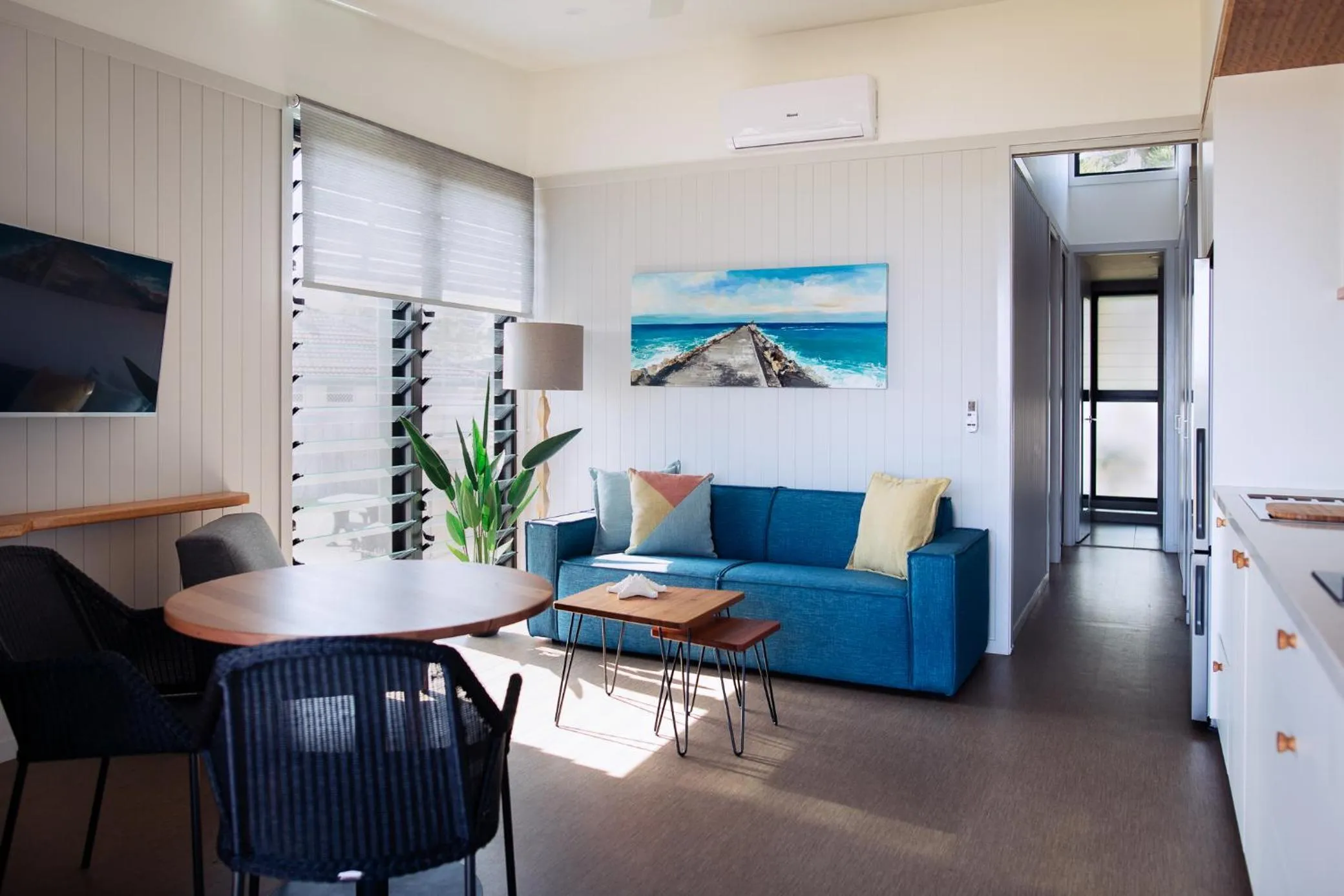 Kitchen or kitchenette in Reflections Shaws Bay - Holiday Park