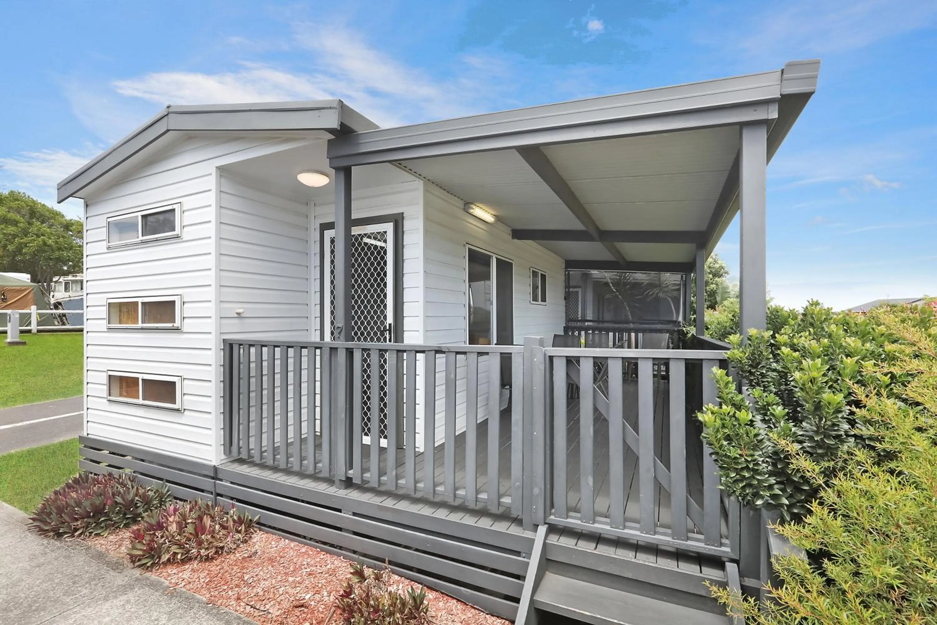 Property building in Reflections Shaws Bay - Holiday Park