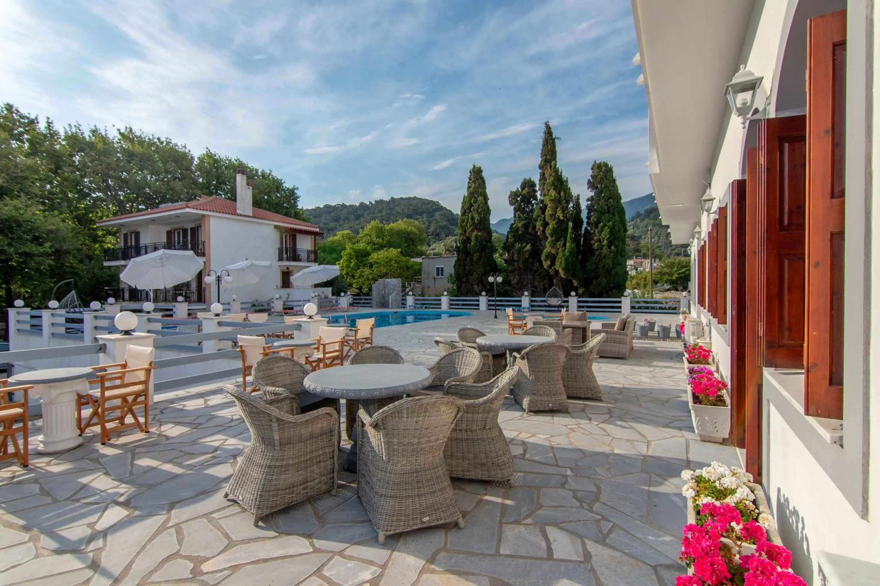 Swimming pool in Iro's Residence