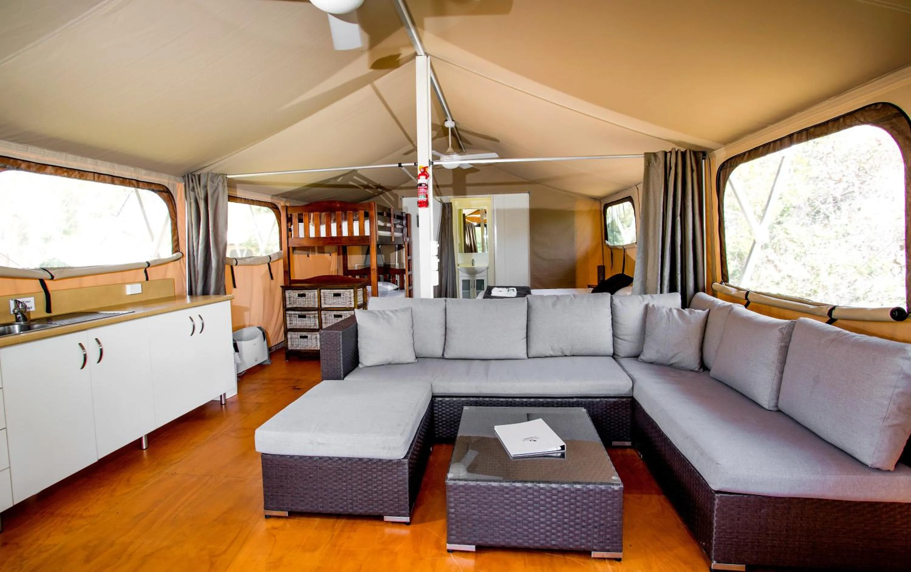 Living room in Reflections Red Rock - Holiday Park